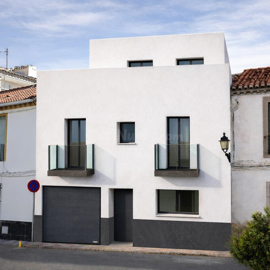 Obra nueva en Purchil con cochera, terraza y estudio: una casa diferente