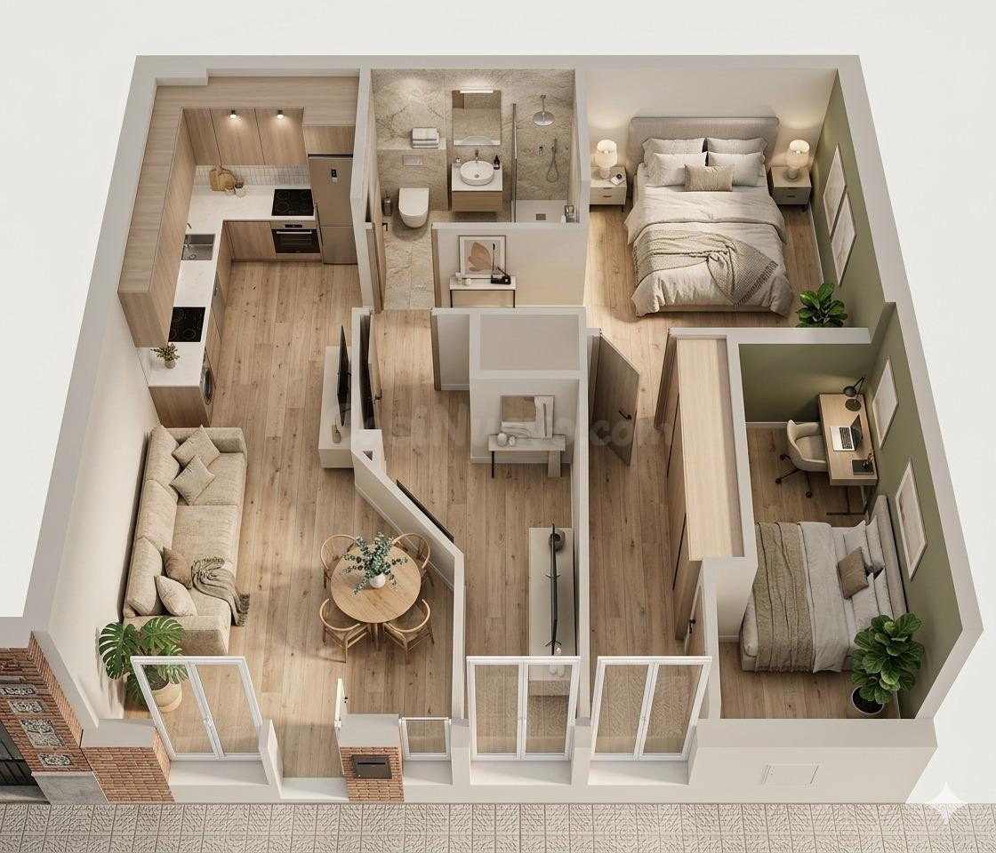 Local en Coín con proyecto de cambio a vivienda – Listo para empezar las obras