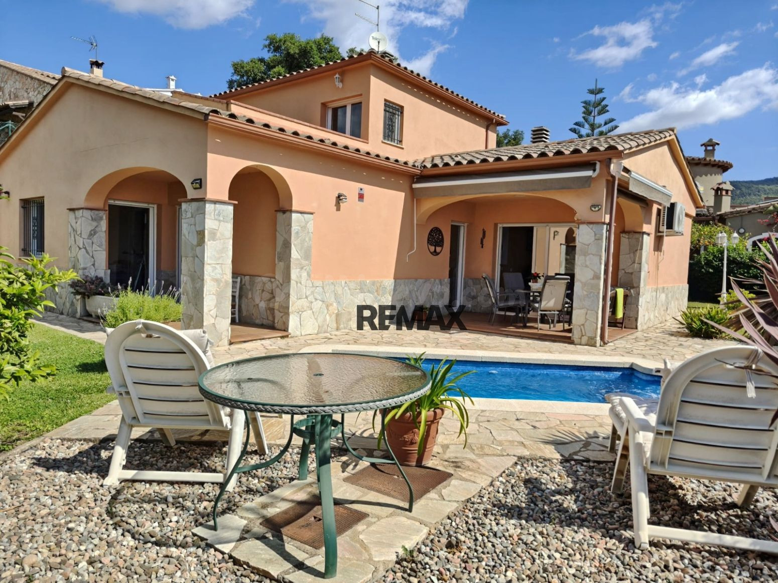 Calonge | Chalet con piscina privada y terraza con vistas al Mediterráneo