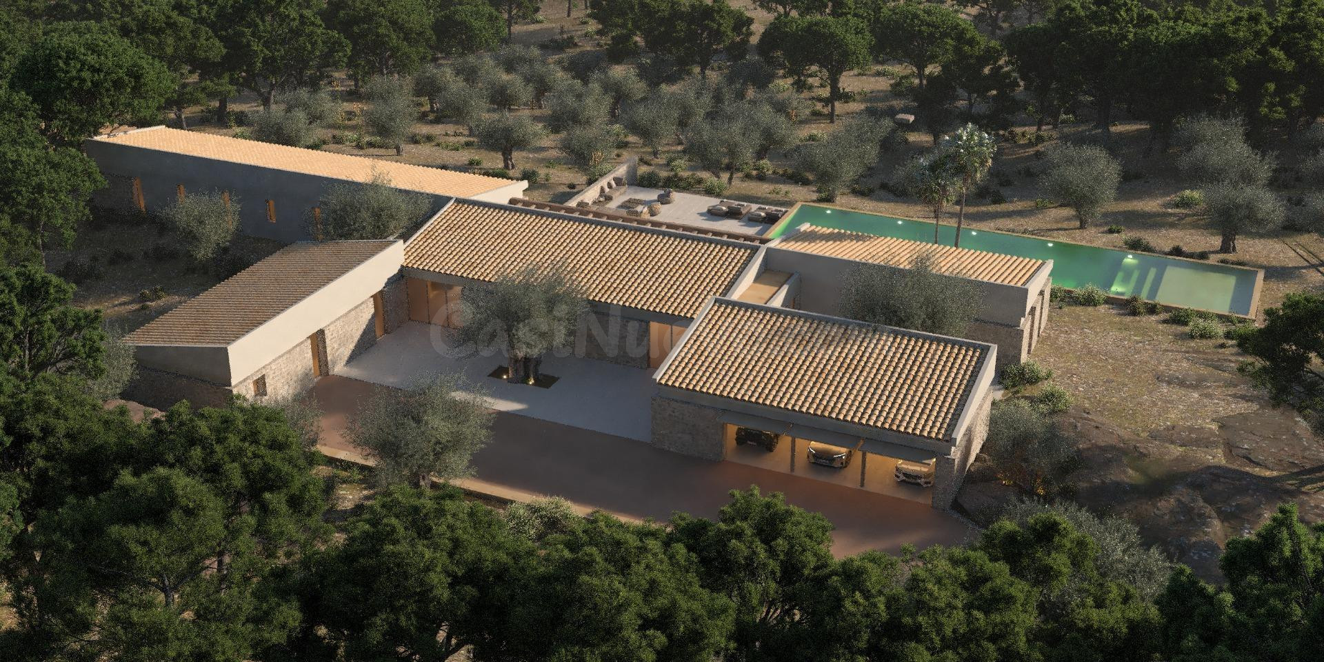 FINCA RUSTICA EN SA POBLA CON LICENCIA Y PROYECTO DE OBRA