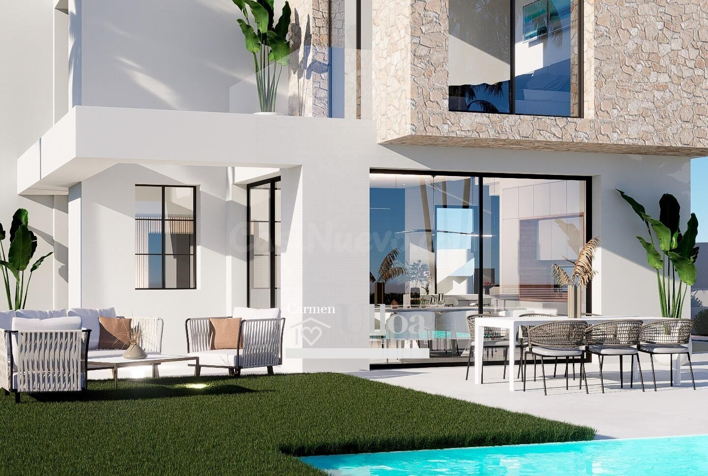 VILLA DE DISEÑO MODERNO EN FINESTRAT CON VISTAS PRIVILEGIADAS