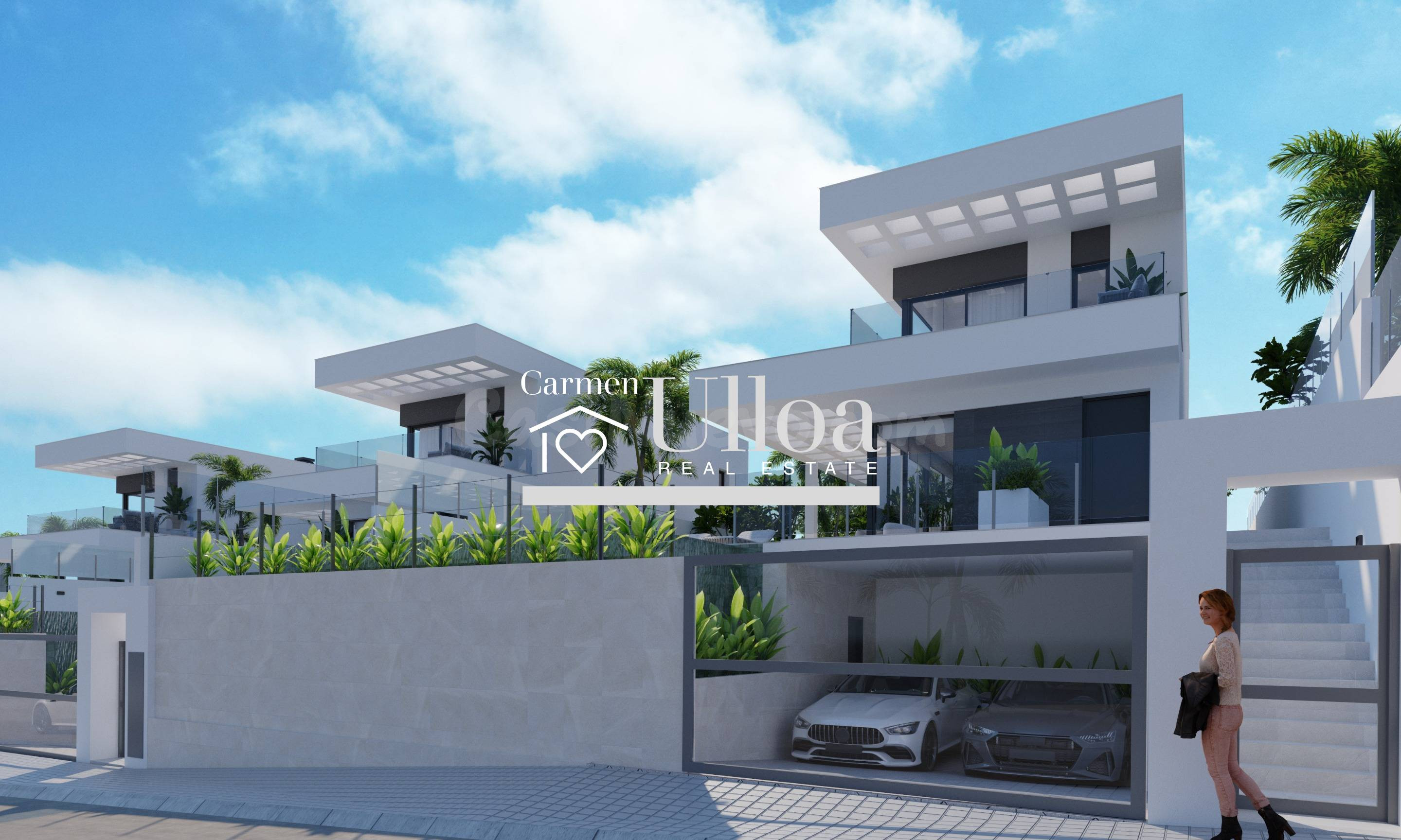 VILLA DE LUJO EN SIERRA CORTINA CON PARCELA PRIVADA Y PISCINA