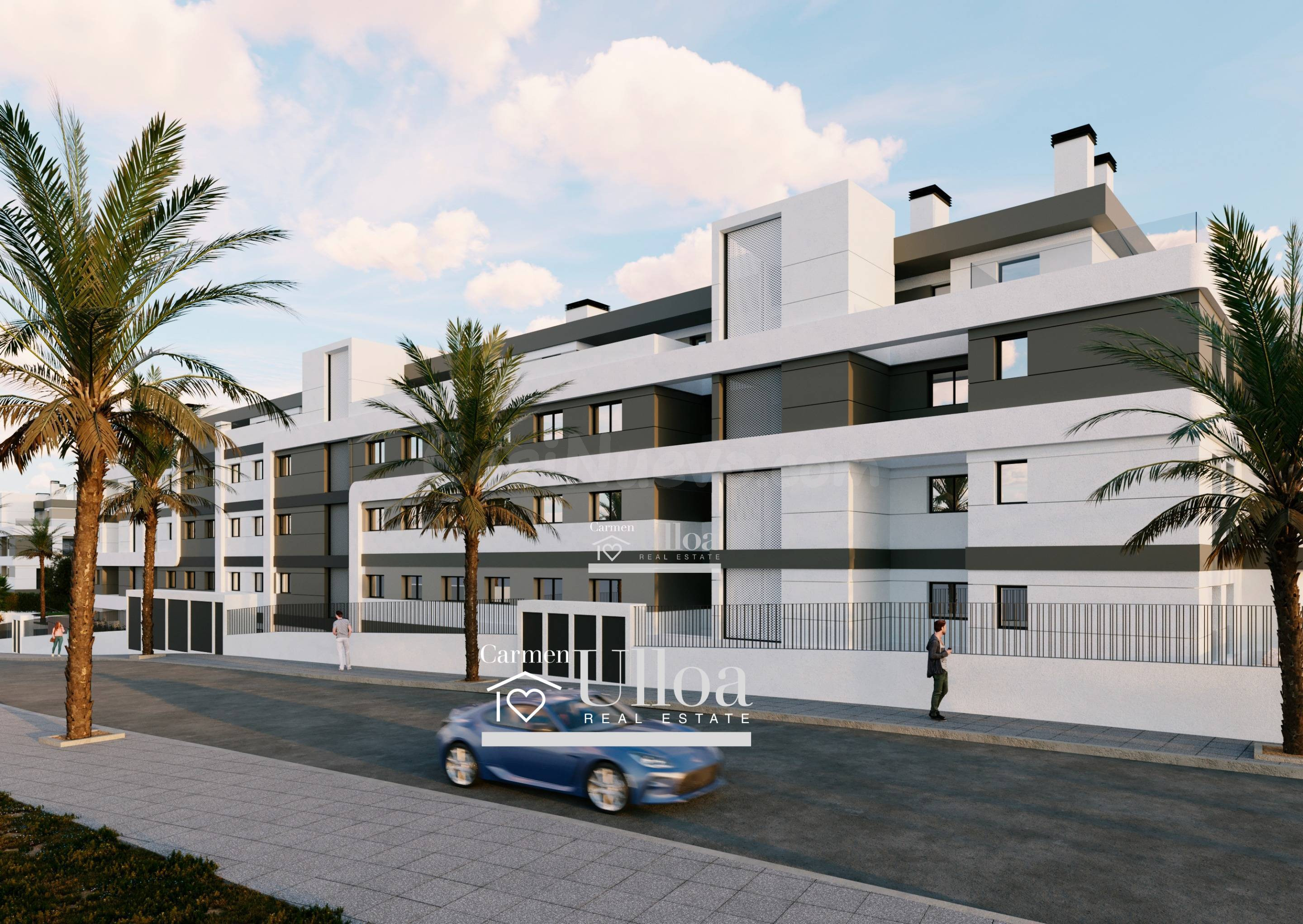 TERRAZA ABIERTA Y VIDA JUNTO AL GOLF EN VIVIENDA DE 2 habitaciones