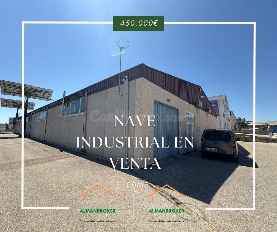 NAVE DE 1.100M2 EN VENTA. POSIBILIDAD DE NEGOCIAR