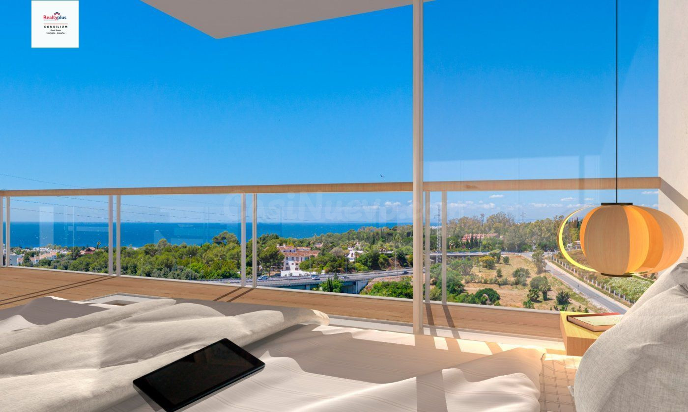 Villas urbanas en Marbella con magnificas vistas al mar.