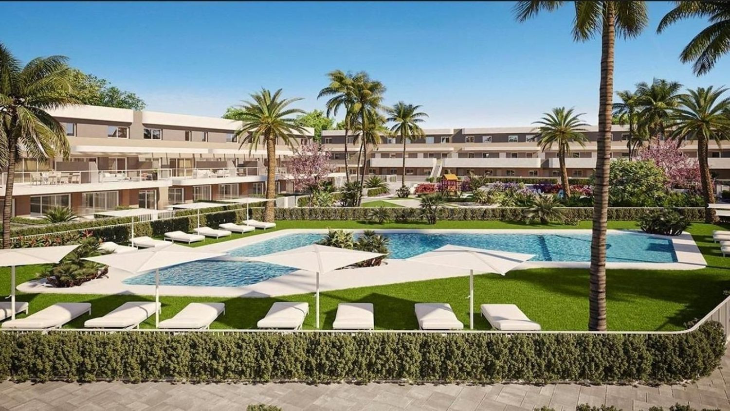 Planta baja 2 habitaciones 106m² en venta - Comunidad valenciana