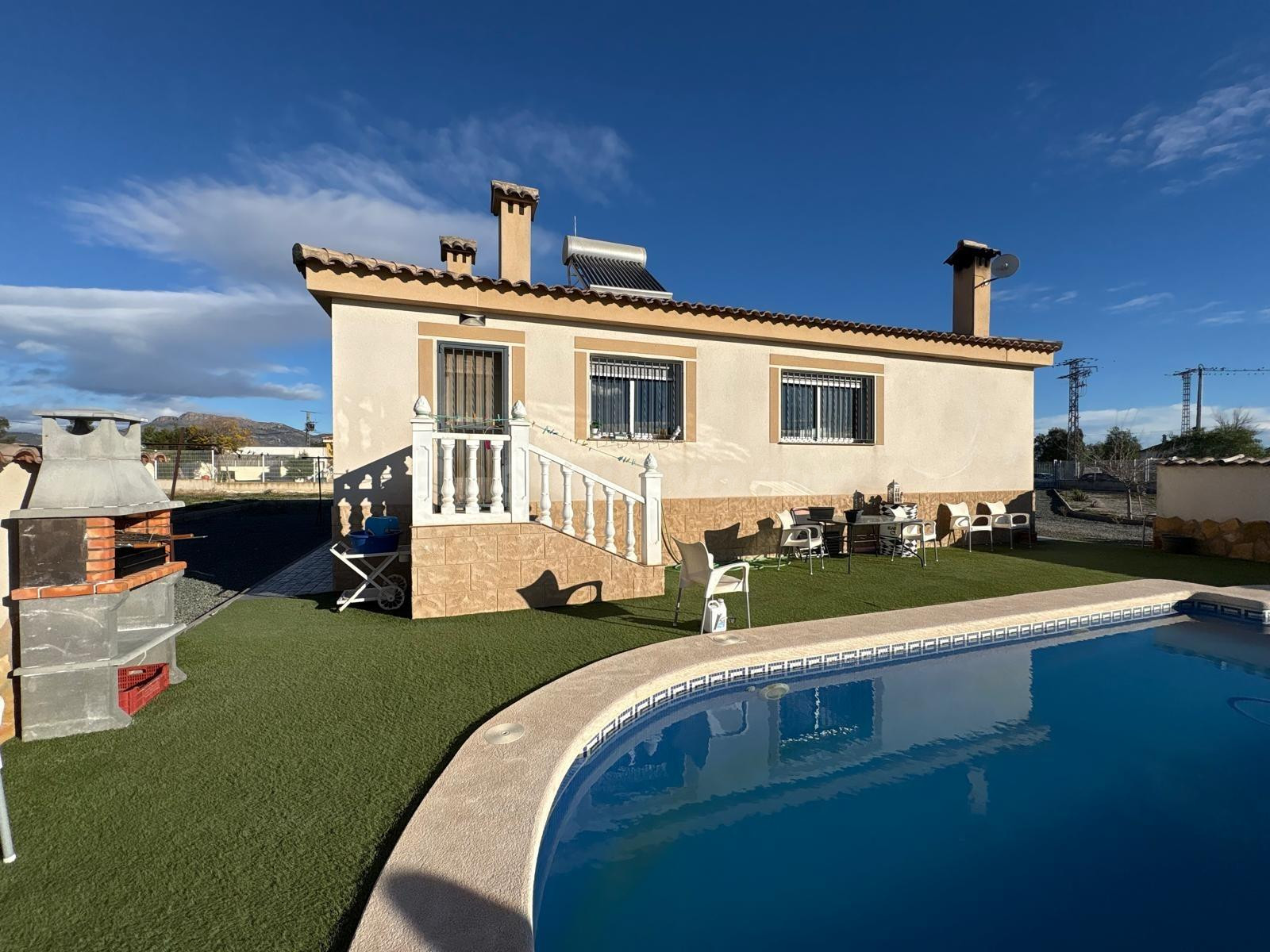 Chalet con piscina