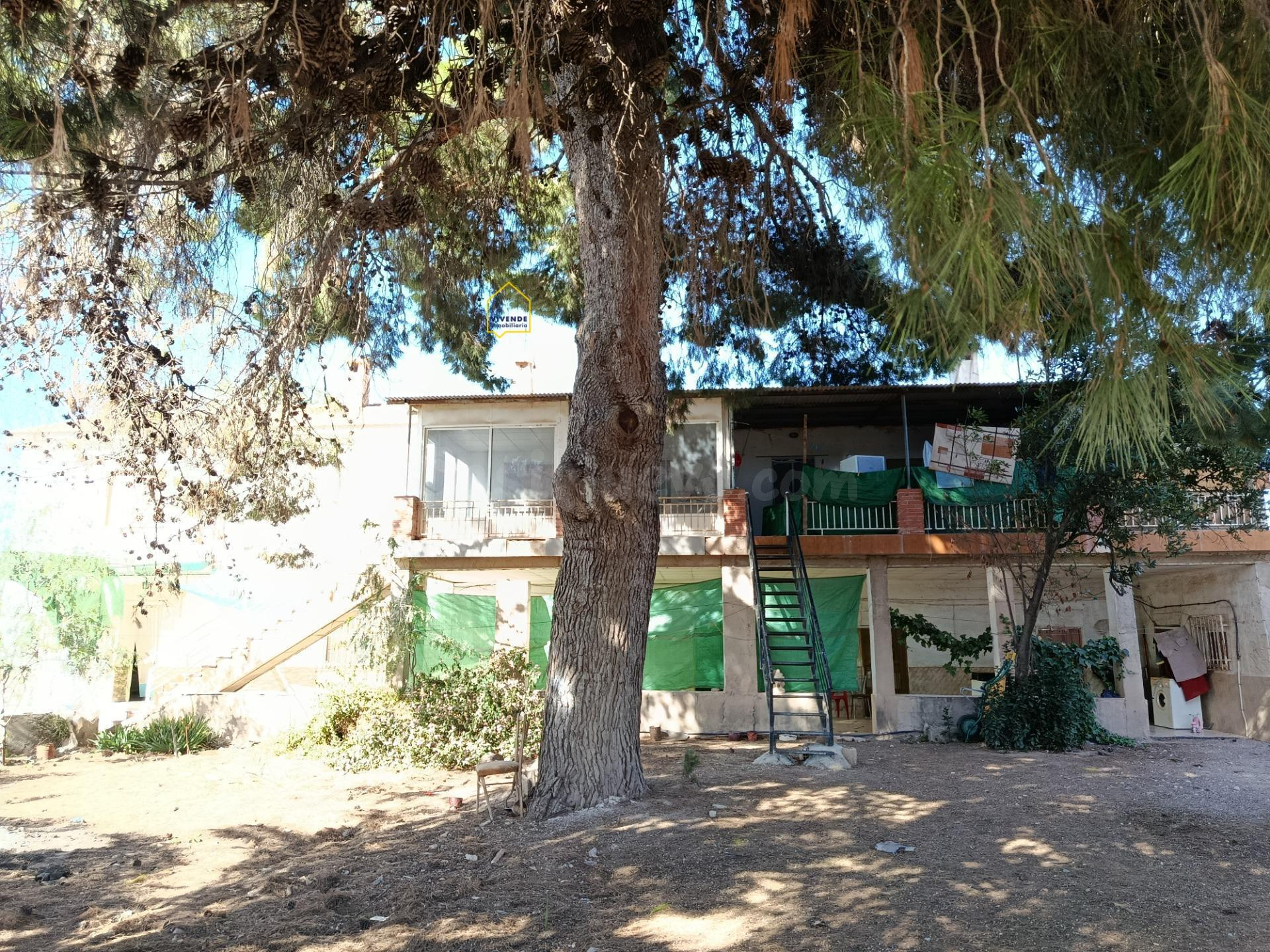 Finca con 2 casas y una nave, a la venta en la Hoya, Lorca