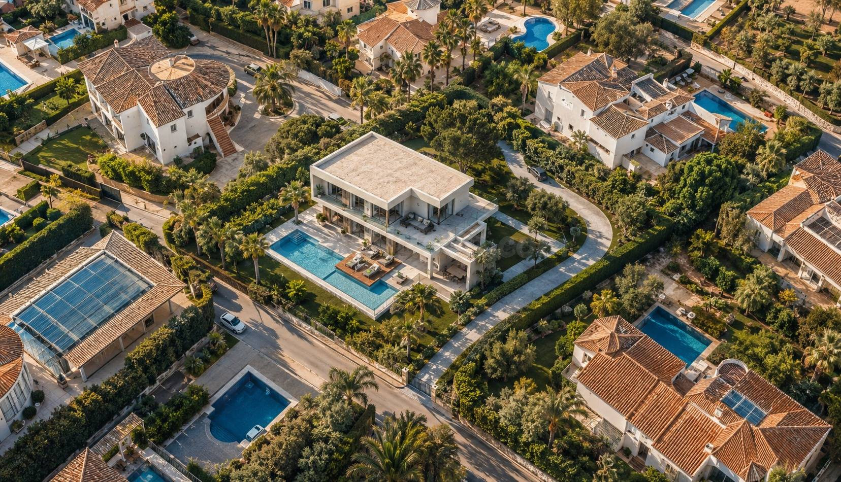 Villa Tevar. Proyecto de villa de diseño moderno con vistas al Peñón de Ifach en Calpe