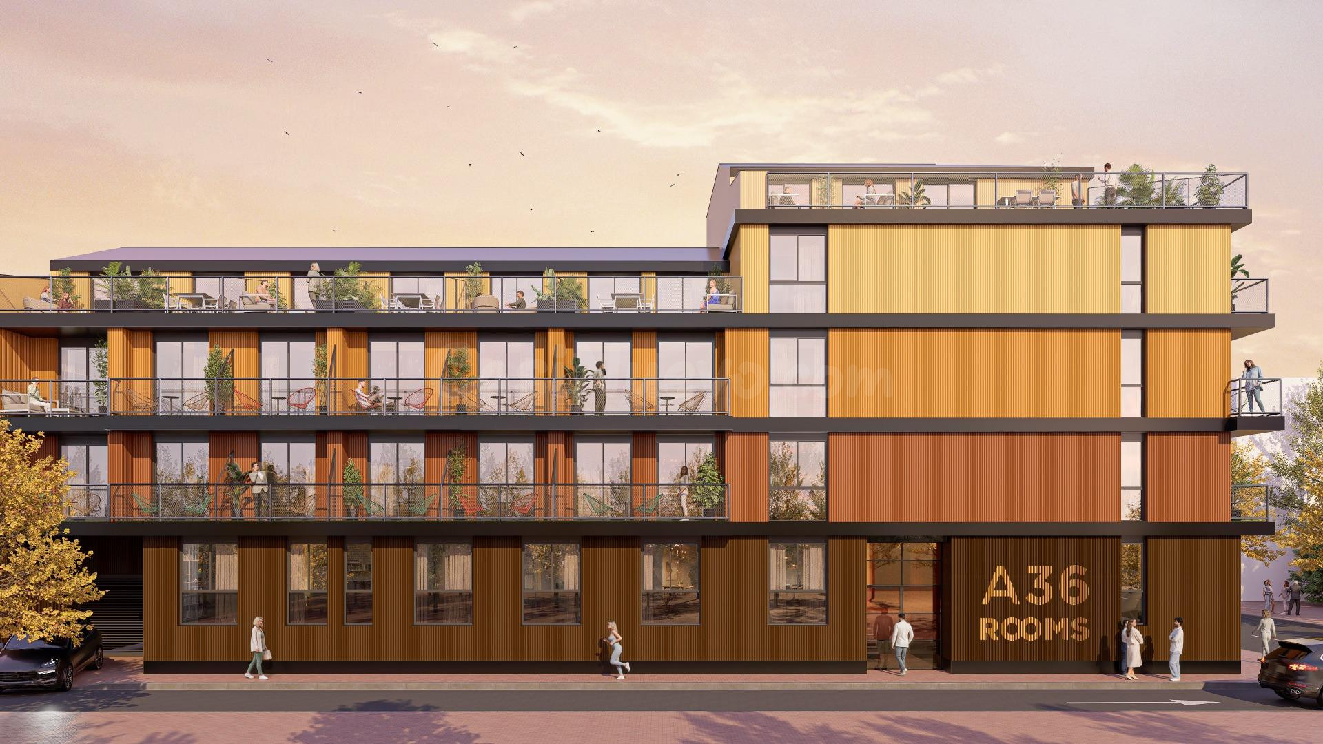 A36 Rooms – Viviendas de obra nueva en Príncipe de Asturias (Murcia)