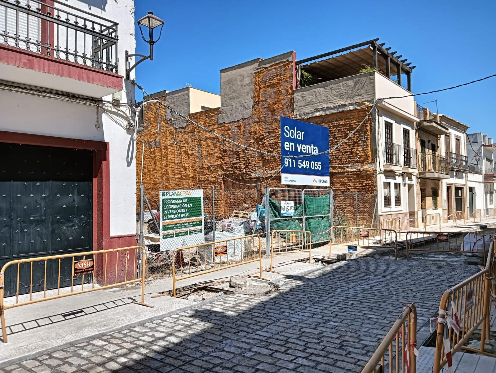 Venta de Suelo Urbano Residencial en Calle JUAN AGUSTIN PALOMAR (Sevilla)
