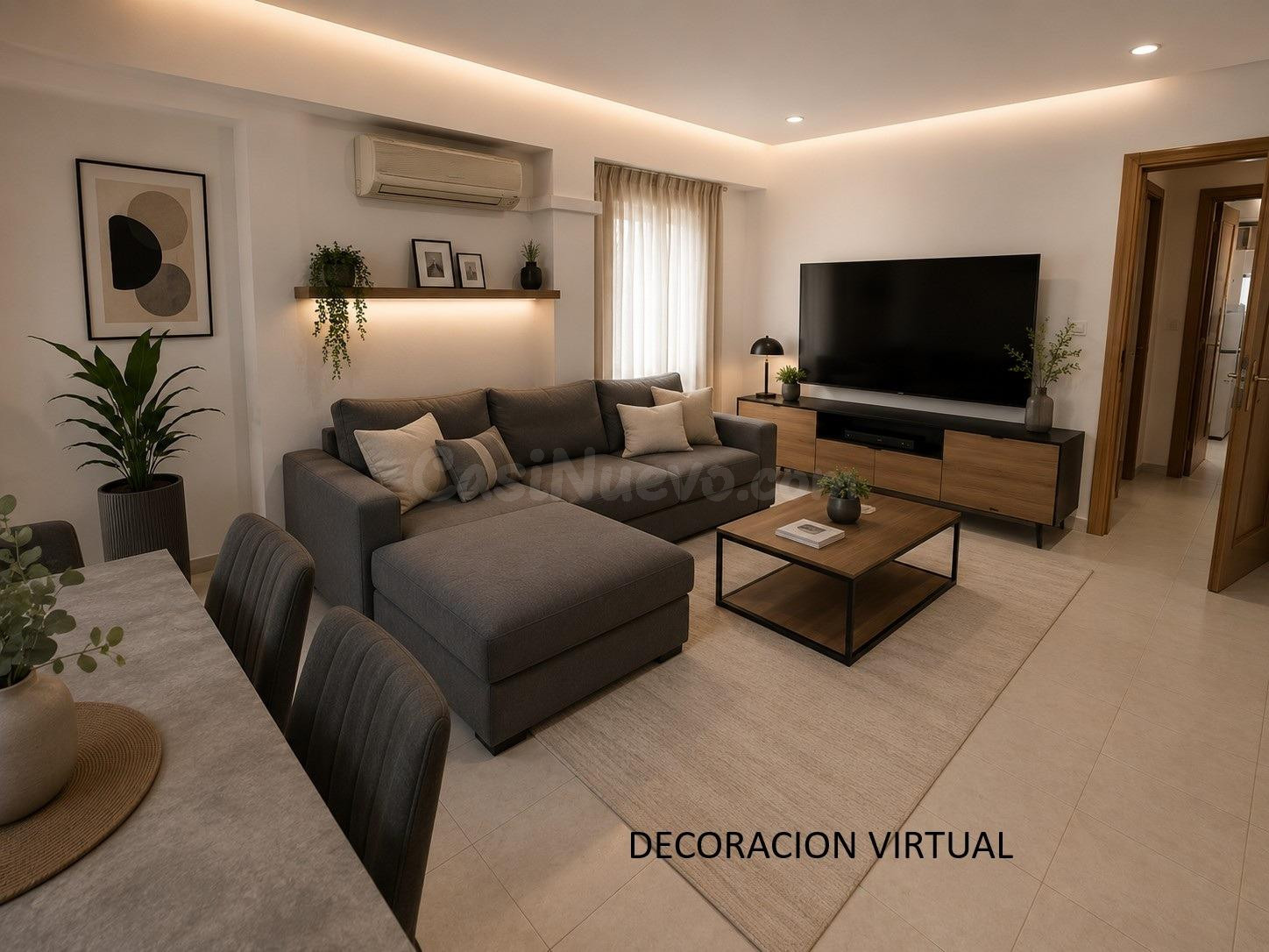 VIVIENDA PARA ENTRAR TOTALMENTE EXTERIOR..MUY LUMINOSA