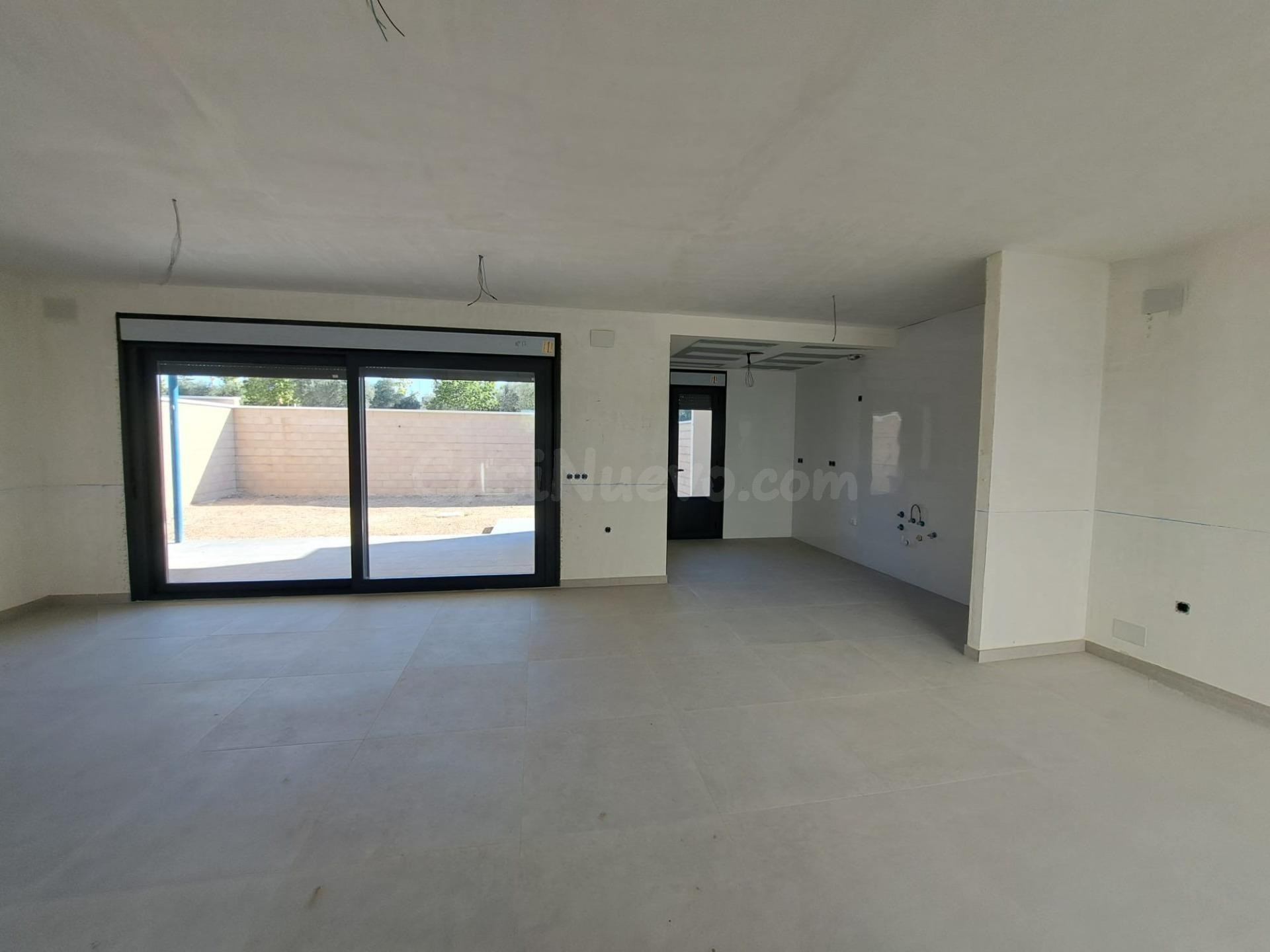Burguillos. Chalets pareados !!!OBRA NUEVA¡¡¡ en 1 sola planta con 3 dormitorios y 2 baños, en parcela de 300 m2.