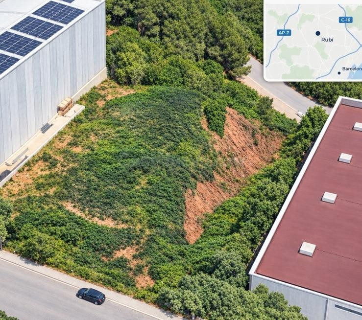 SOLAR INDUSTRIAL EN RUBI DE 2523 M2 EN RUBÍ SUD