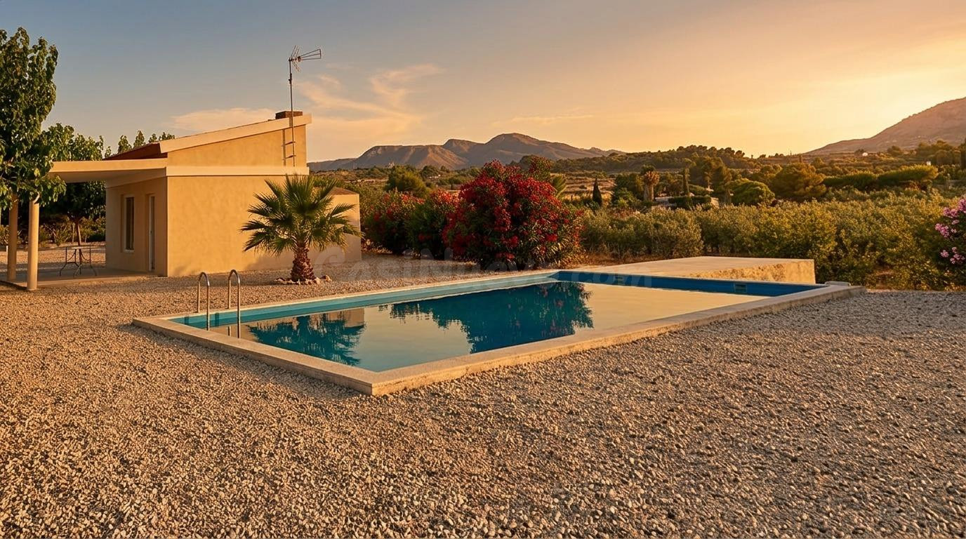 ECOCAMPO CON PISCINA EN LA HORNA