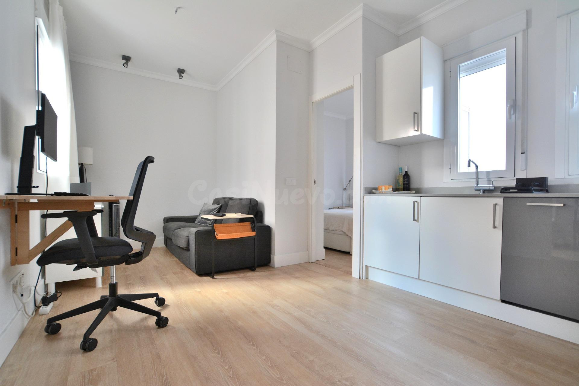 SE VENDE ATRACTIVO APARTAMENTO DE 33M2 EN CUATRO CAMINOS