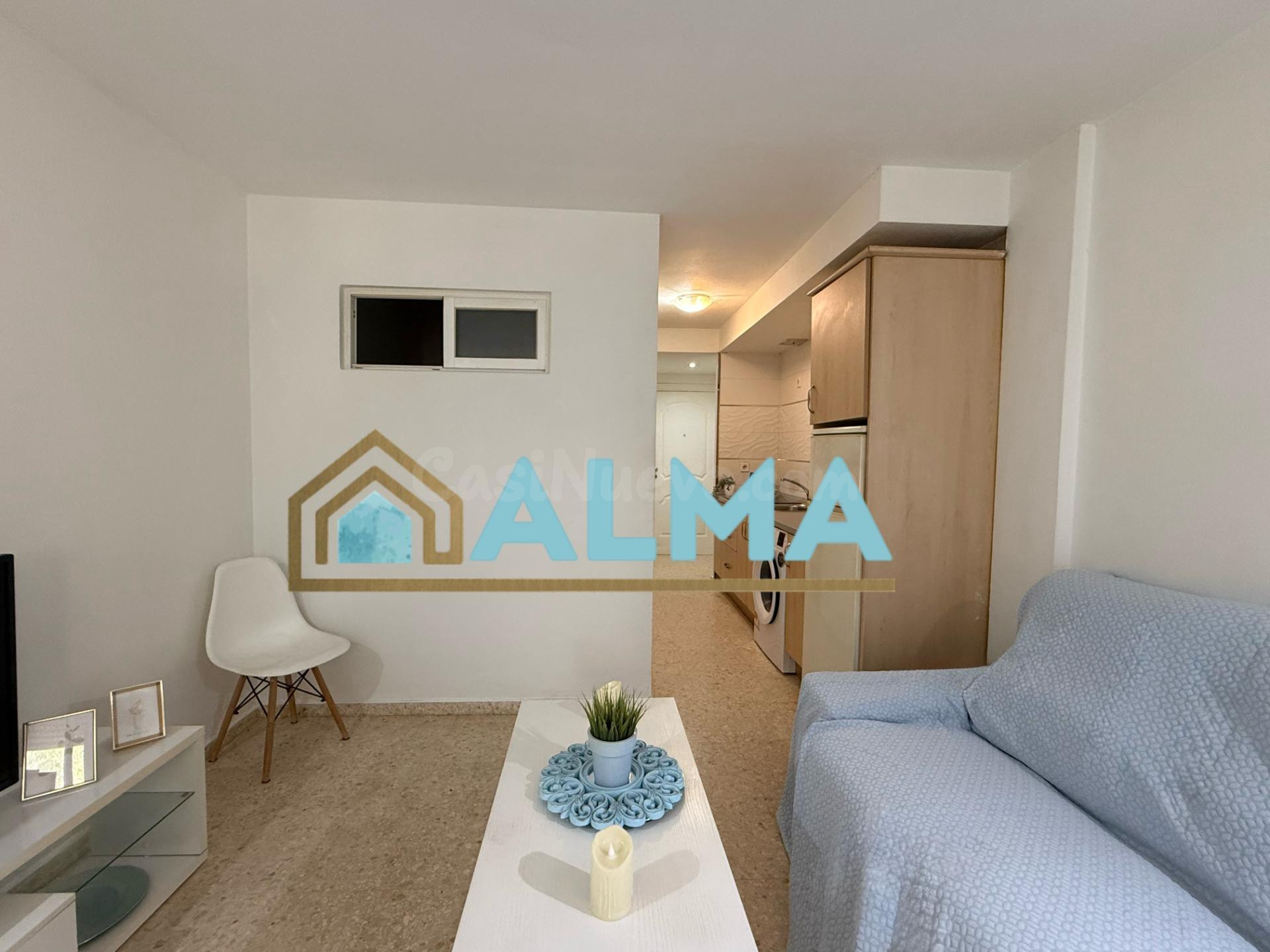 APARTAMENTO EN GETARES CON 2 DORMITORIOS, PLAZA DE GARAJE Y PISCINA COMUNITARIA