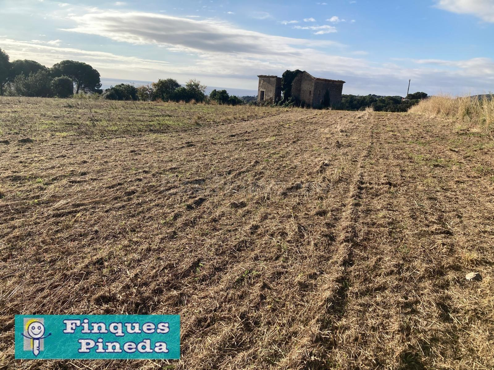 Finca rústica con vista al mar en Pineda de Mar