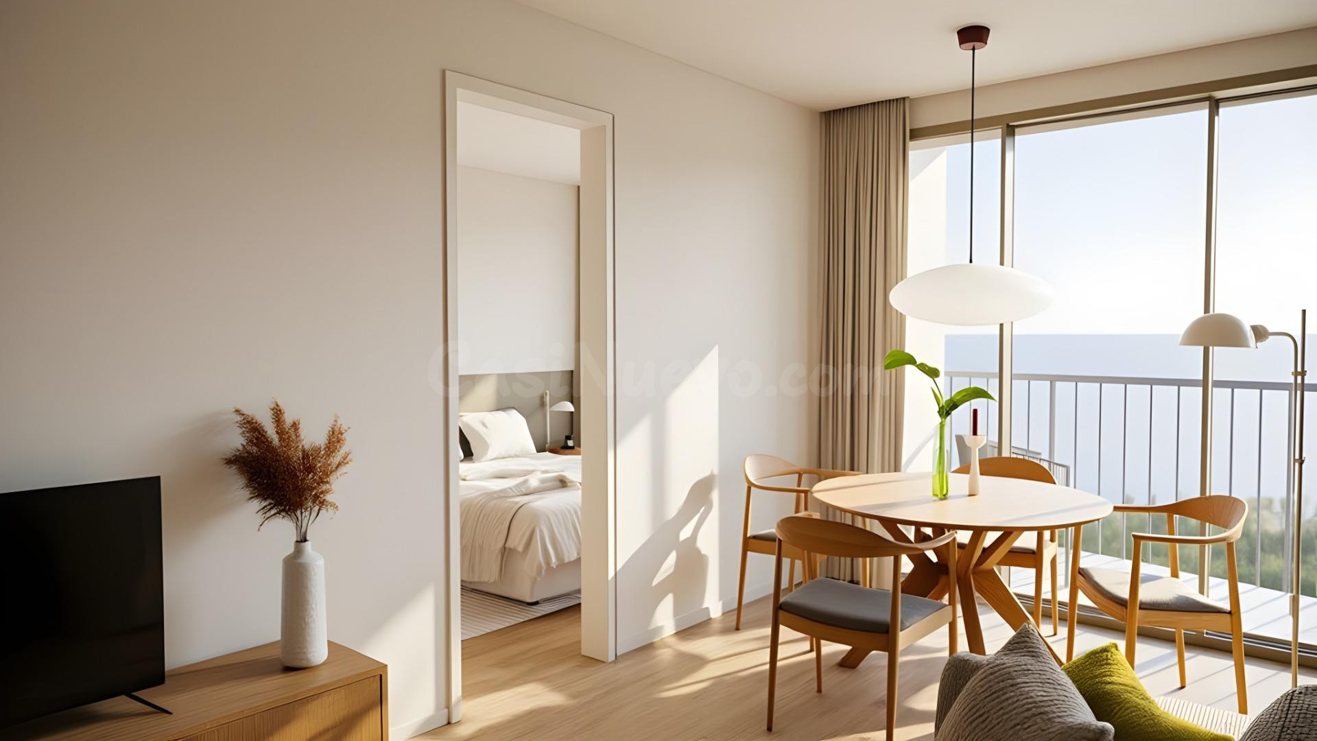 PISO DE OBRA NUEVA CON 3 habitaciones EN CALELLA