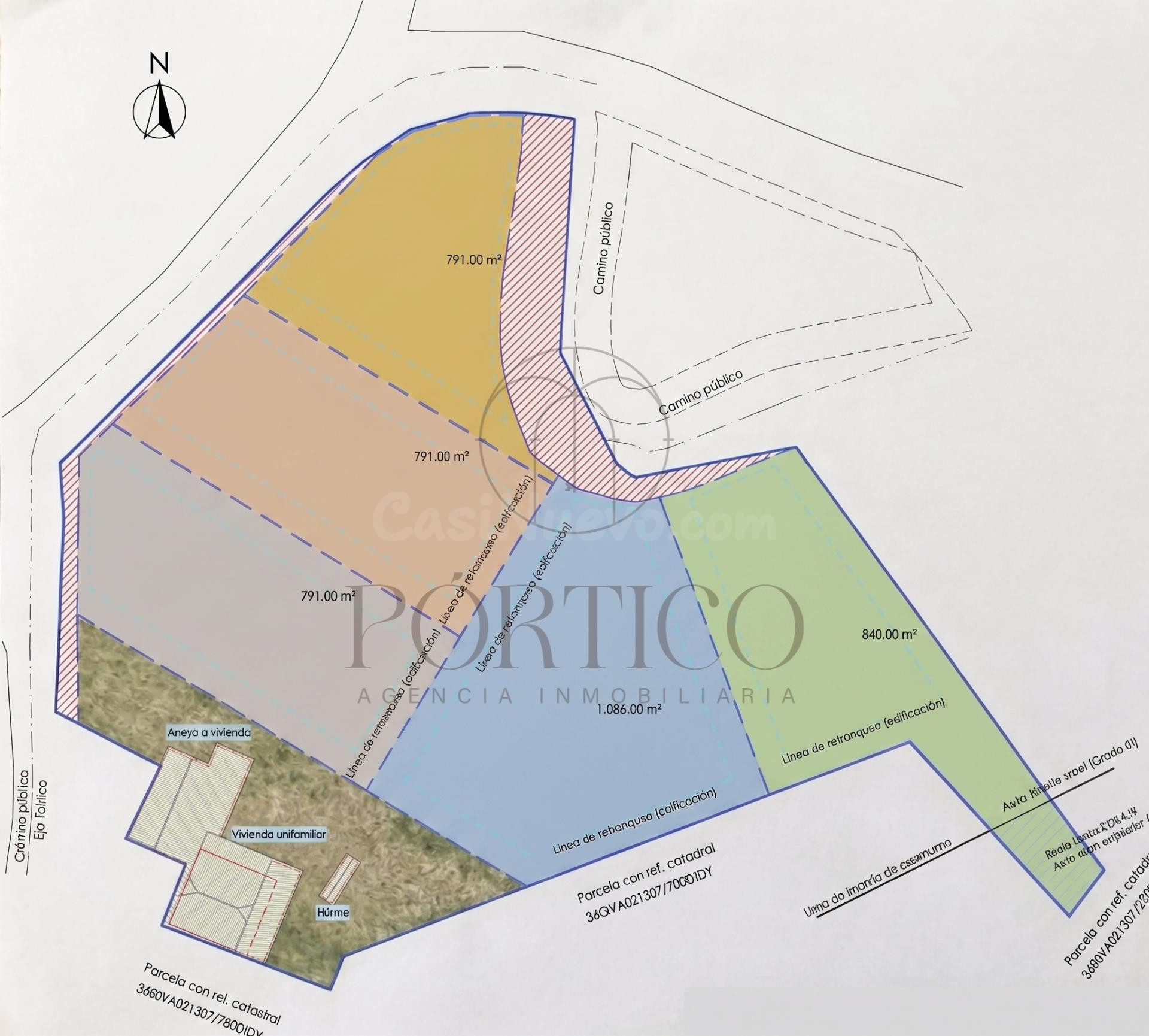 Últimas 5 parcelas residenciales en Atios (O Porriño) – Desde 38.000€ | ¡2 con licencia y obras iniciadas!