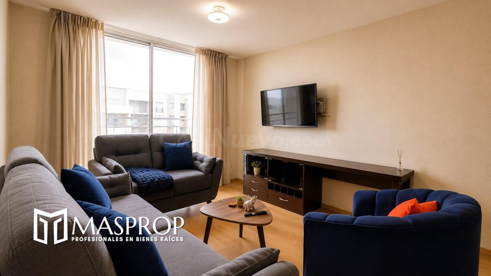DEPARTAMENTO AMOBLADO EN ALQUILER – CONDOMINIO ALTOZANO TACNA