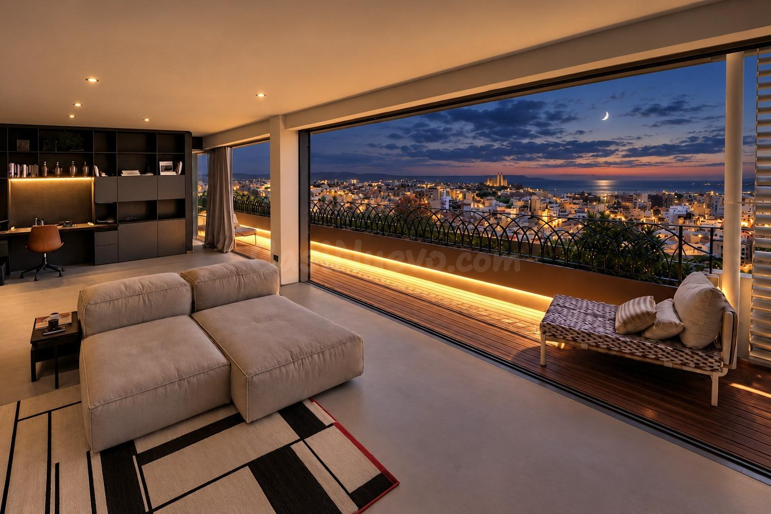 PISO EN PALMA CON VISTAS A LAS ZONAS MAS EMBLEMATICAS DE PALMA