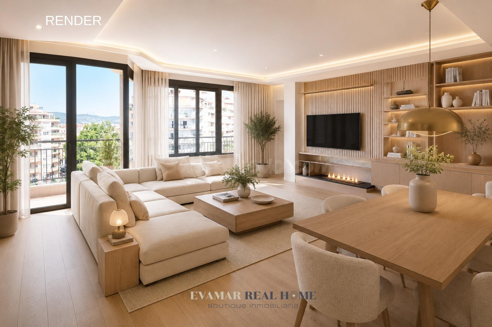 AMPLIO PISO DE 180 m2 CON TERRAZAS Y VISTAS DESPEJADAS EN AVENIDAS-FONERS. ¡REFORMA A TU GUSTO!