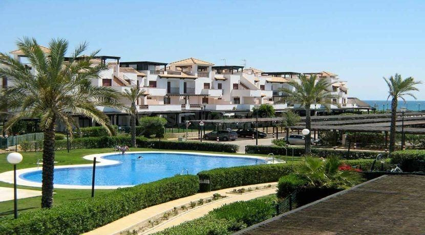 Apartamento de una habitación en primera línea en Vera Playa