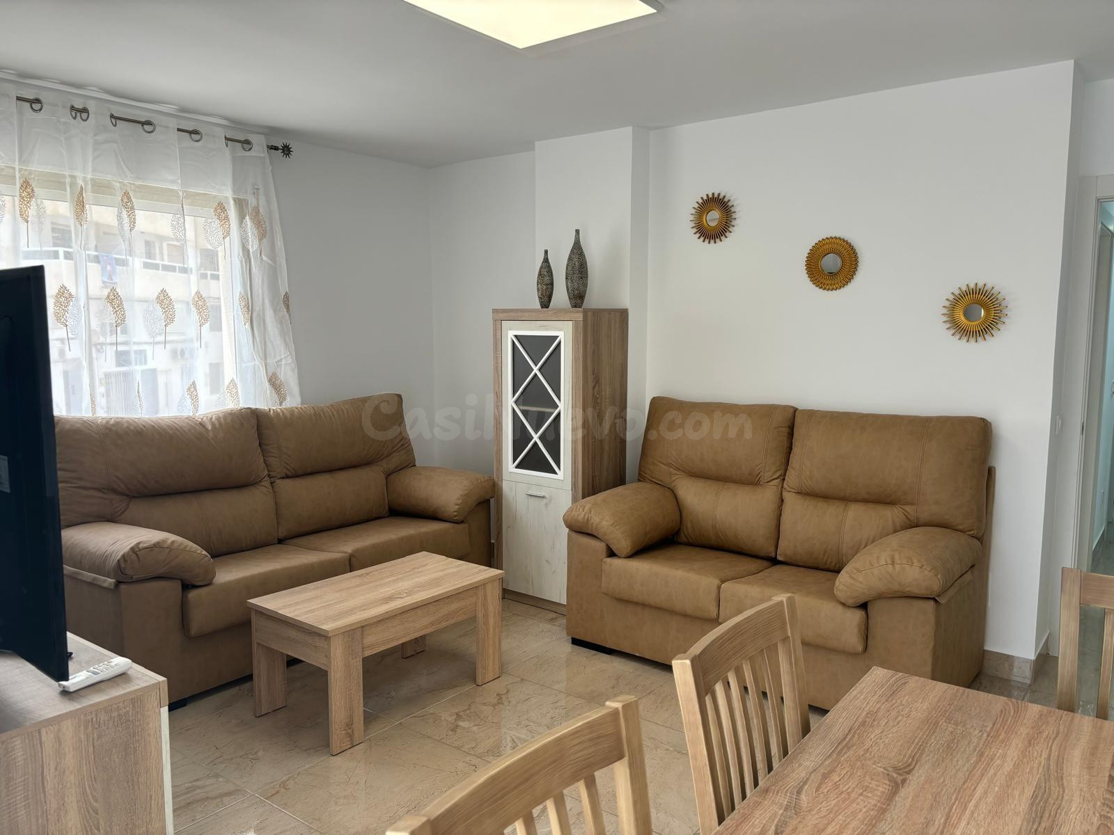 Piso de 3 dormitorios completamente reformado en calle Mayor de Garrucha