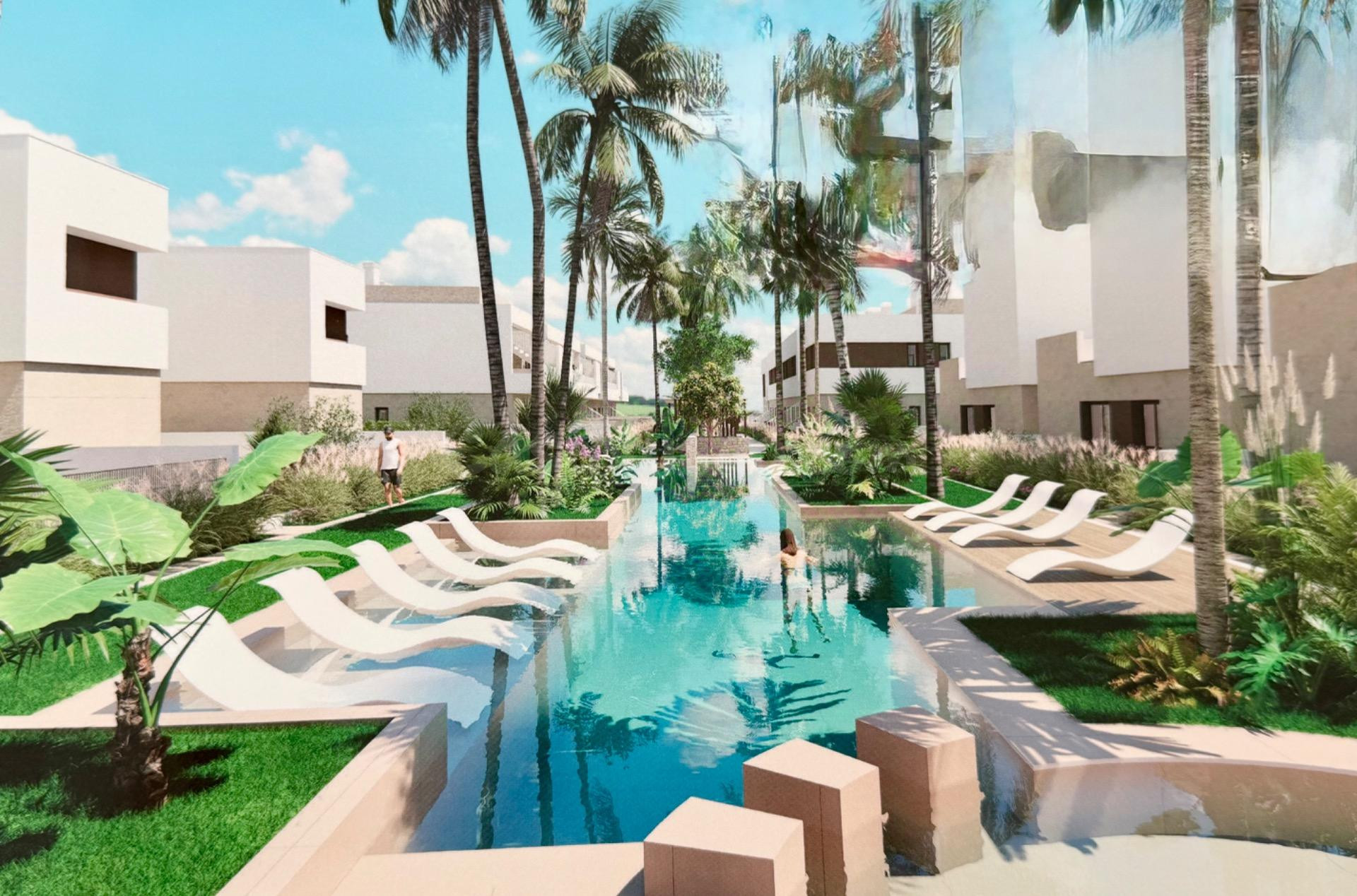 Exclusivas villas de diseño cerca de Serena Golf | Piscina privada | Los Alcázares