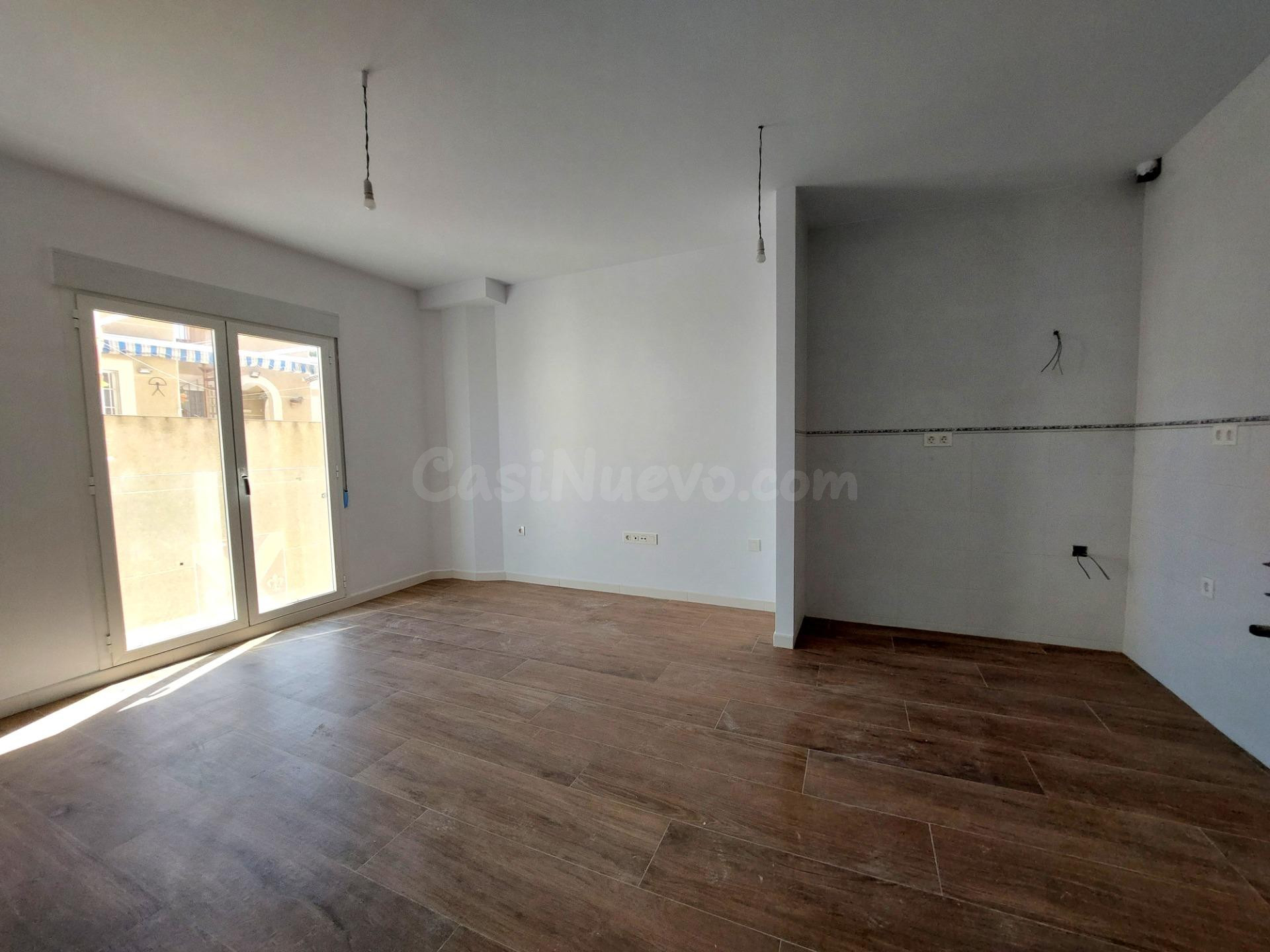 Piso de obra nueva 2 dormitorios garaje en Garrucha Centro