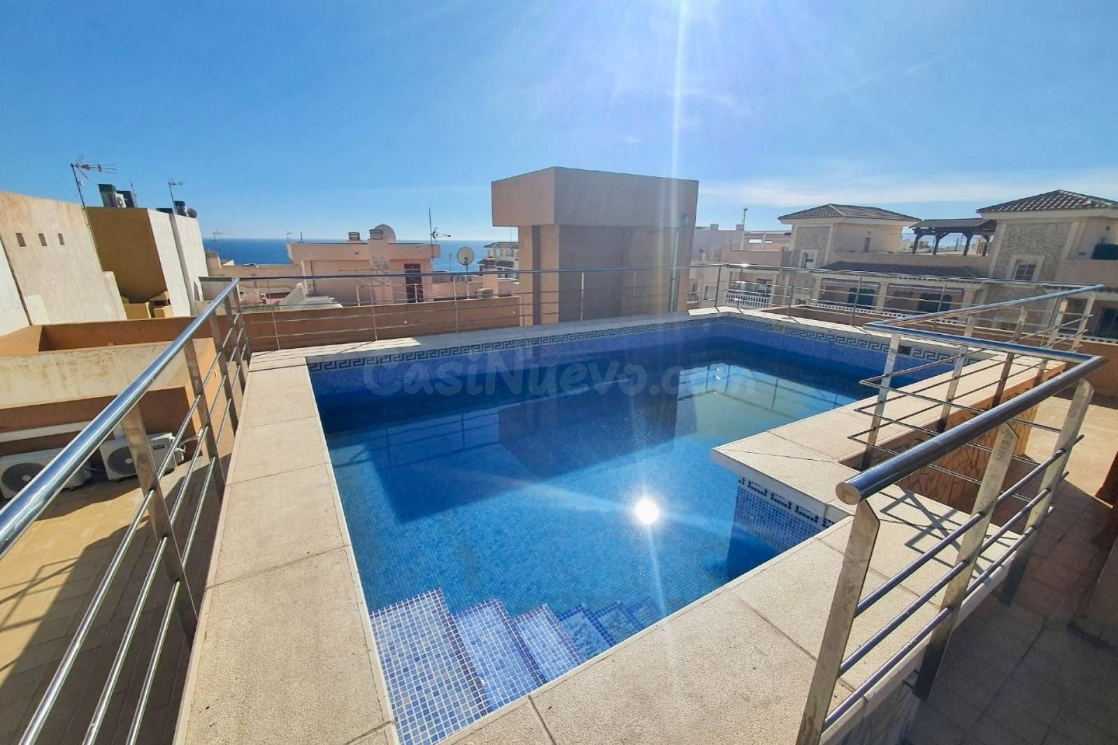 Apartamento de 2 dormitorios piscina en Villaricos
