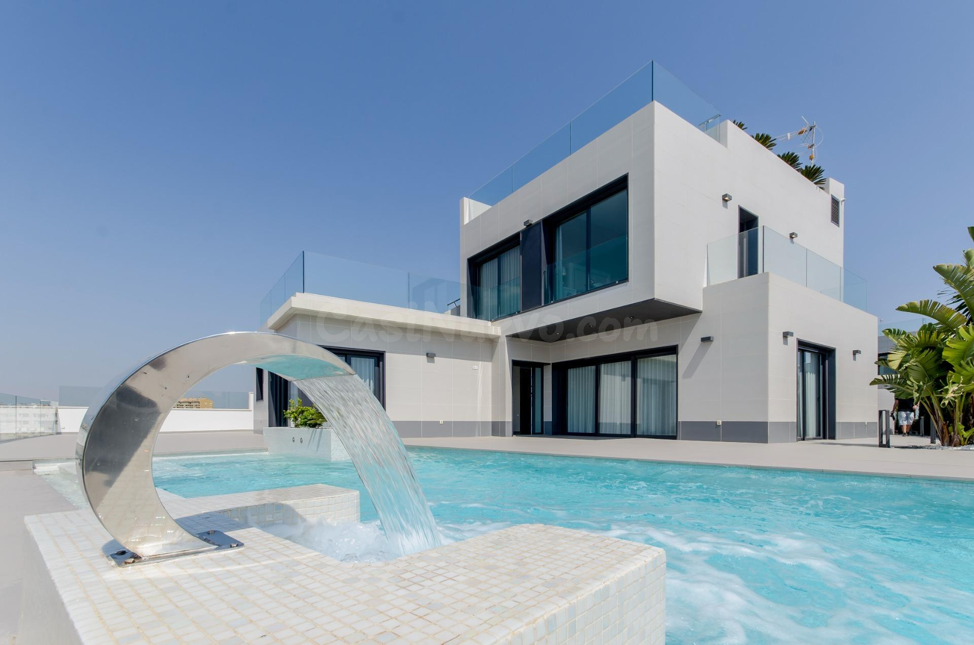 VILLA DE LUJO. OBRA NUEVA. ORIHUELA COSTA - ZONA CAMPOAMOR