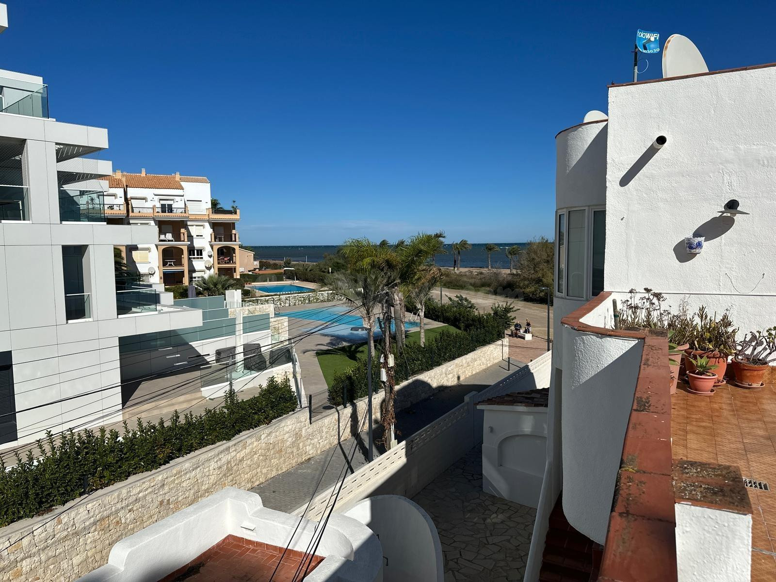 Apartamento en primera línea de playa en Les Marines, Dénia