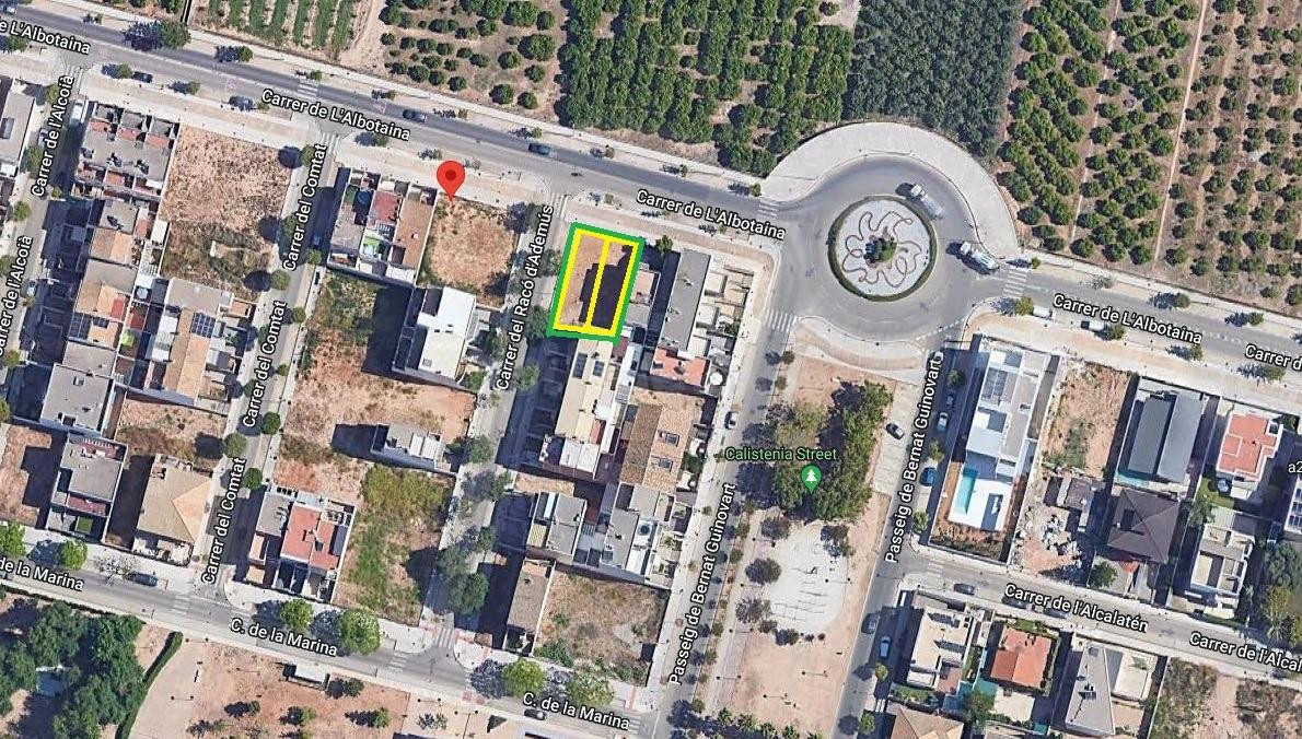 ALG638 - FINCAS GIRBÉS PRESENTA DOS PARECELAS EDIFICABLES EN LA ZONA DEL PLA DE ALGEMESÍ