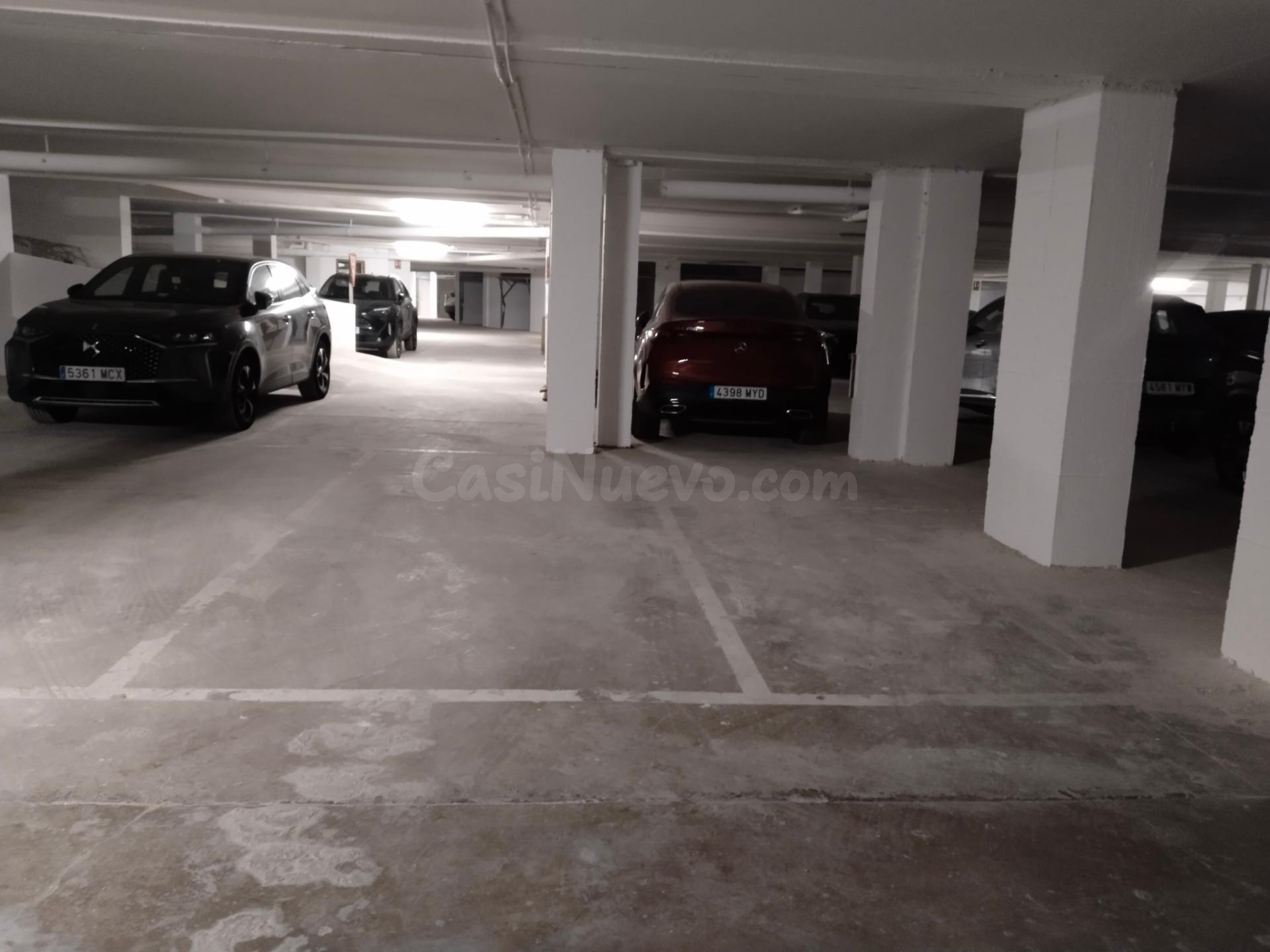 ALG119 - DOBLE PLAZA RAYADA DE 22M2 EN PRIMER SOTANO EN CALLE CERVANTES DE ALGEMESI