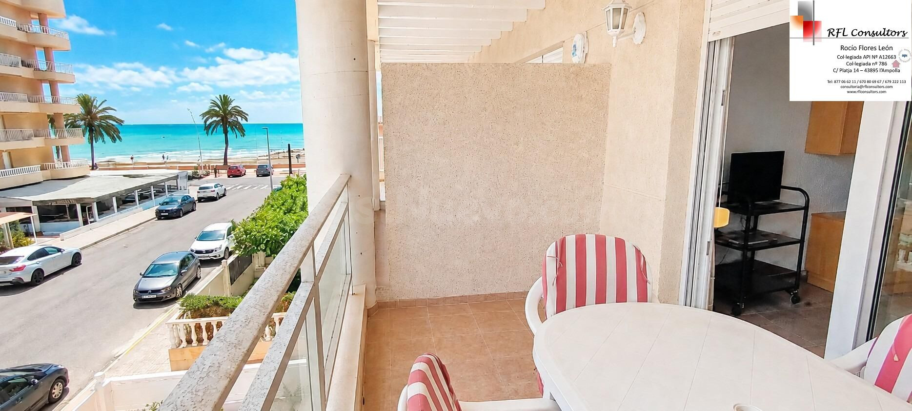 PRECIOSO APARTAMENTO EN PRIMERA LINEA DE PLAYA