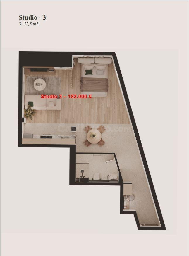 ESTUDIO EN ZONA PONIENTE, TOTALMENTE REFORMADO
