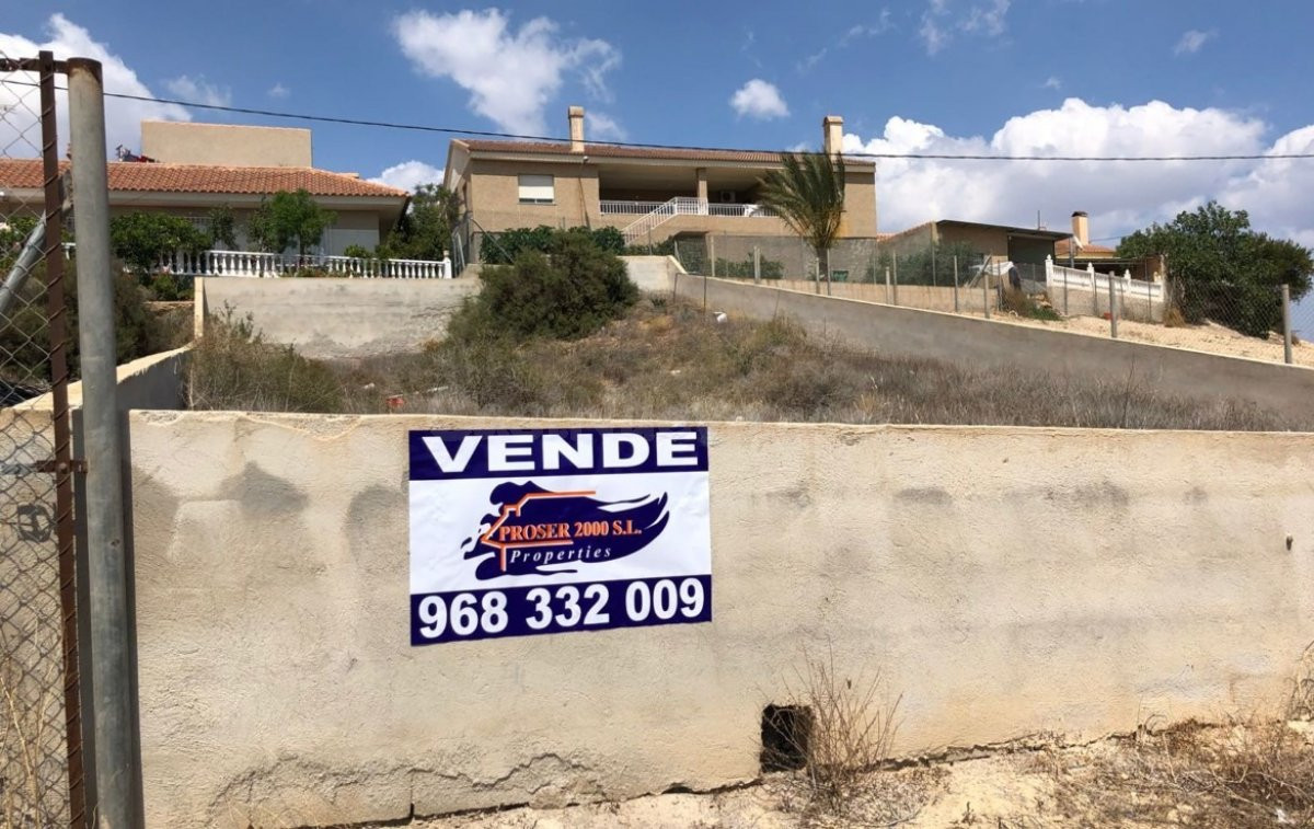 Parcela urbana con vistas al mar en Cañada de Gallego, Mazarrón