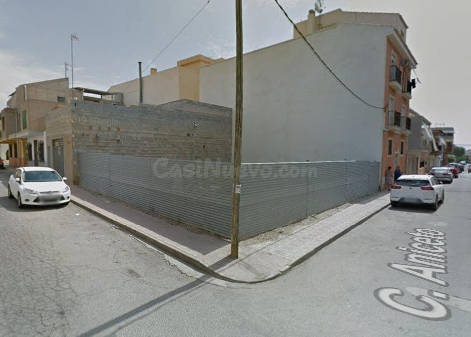 Solar sin edificar en Puerto de Mazarrón