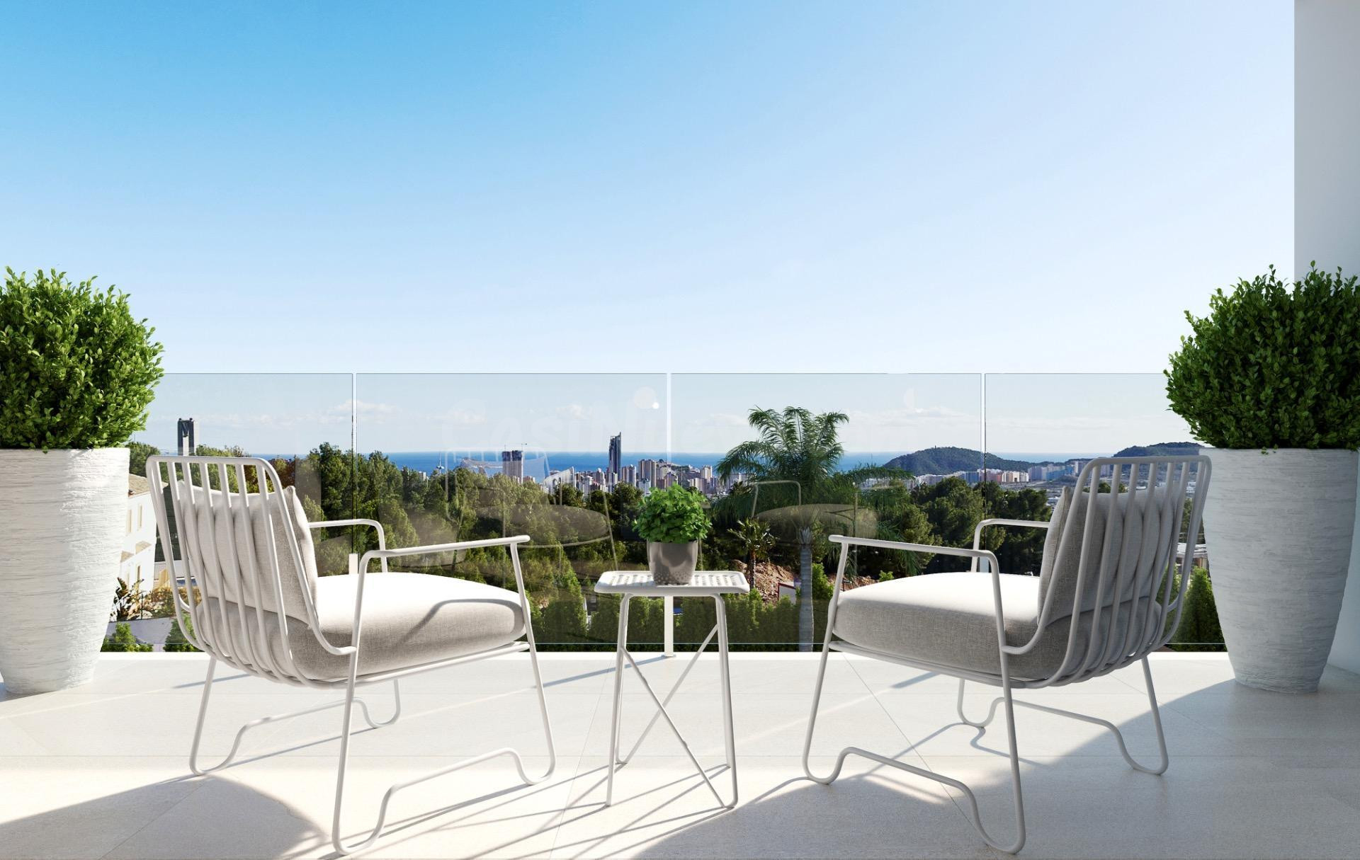 Villas con vistas al mar en Finestrat