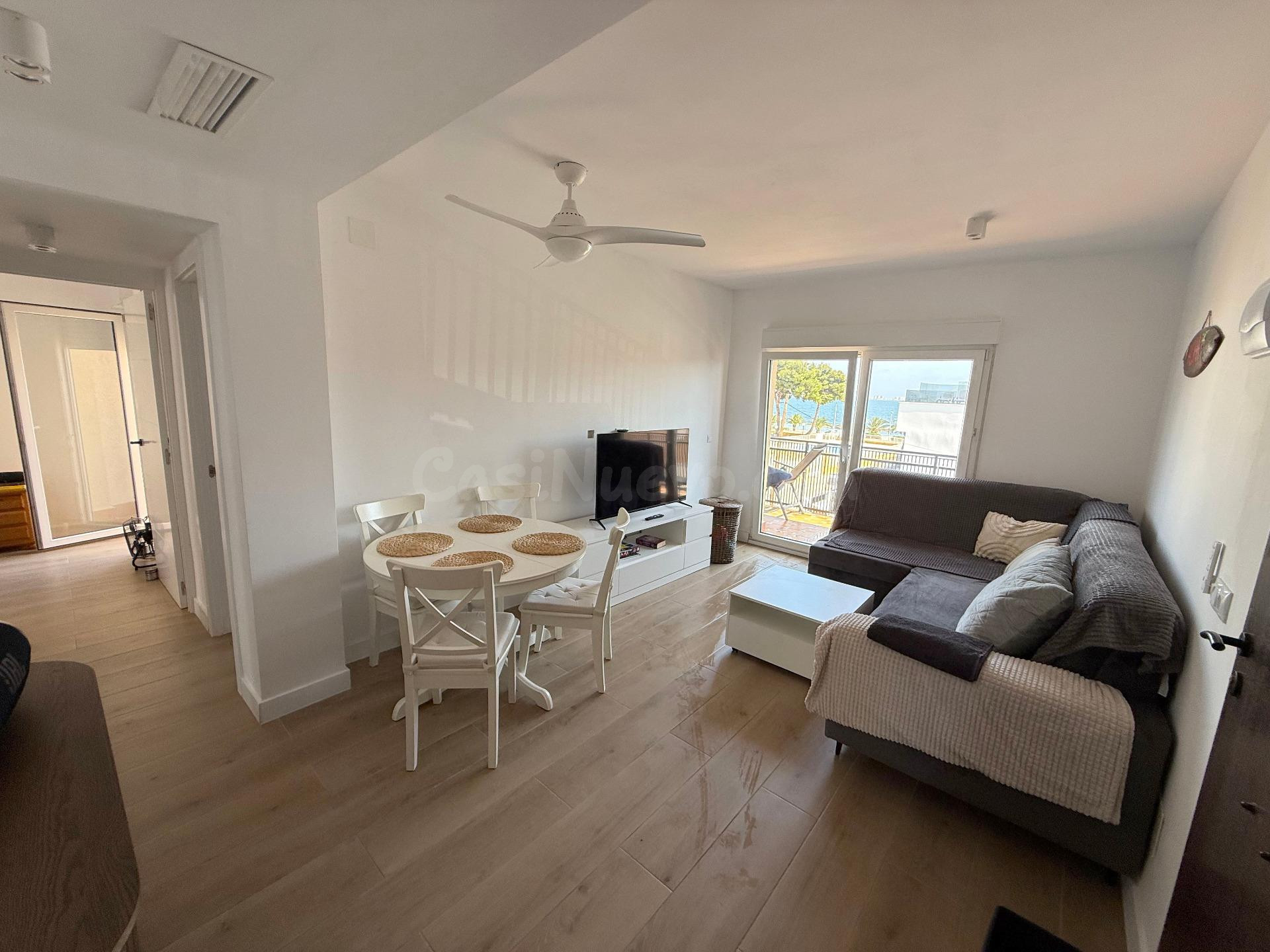 Apartamento en 2º línea de playa Santiago de la Ribera