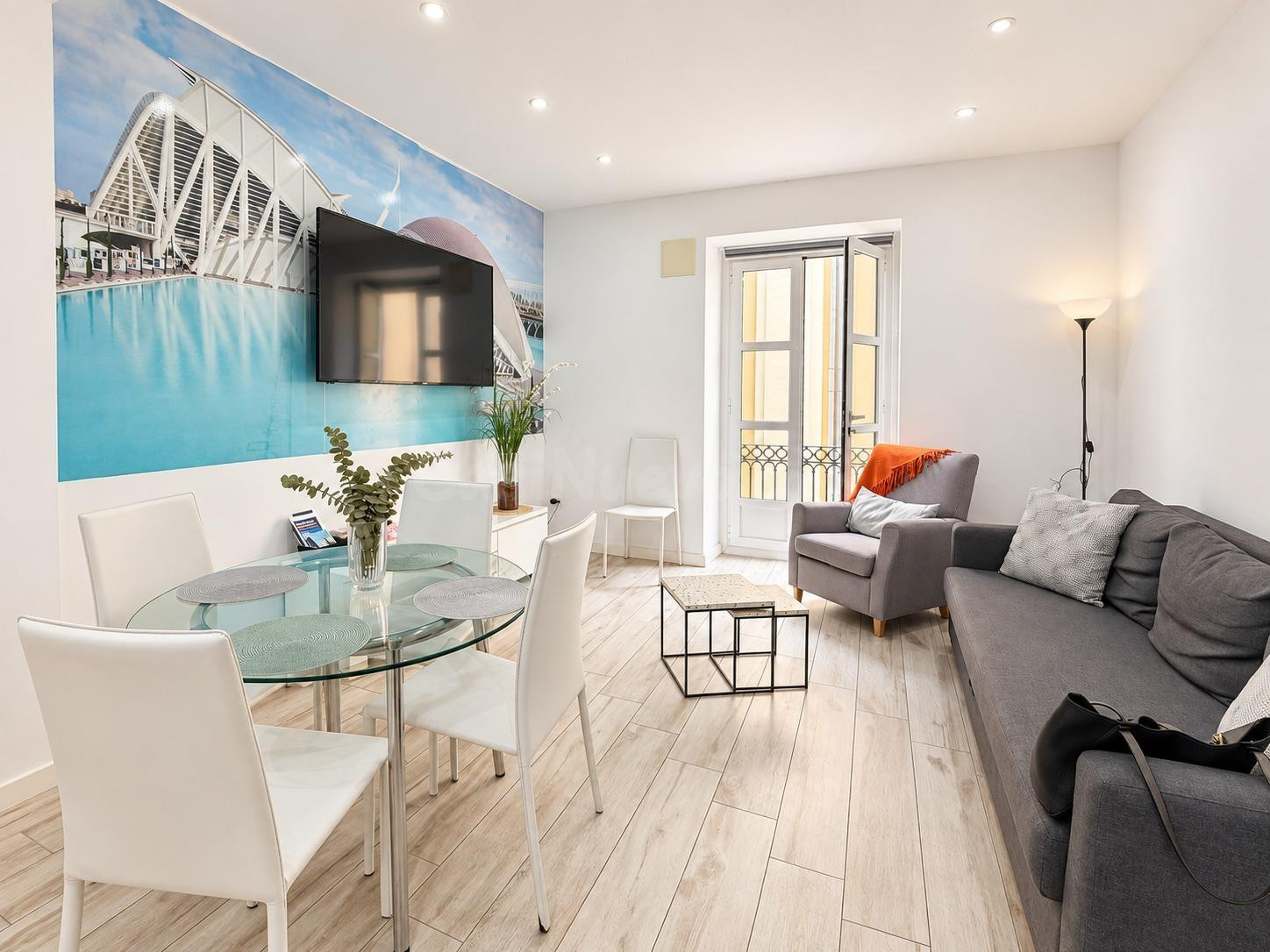 Exclusiva vivienda de 2 dormitorios en ubicación privilegiada de Valencia