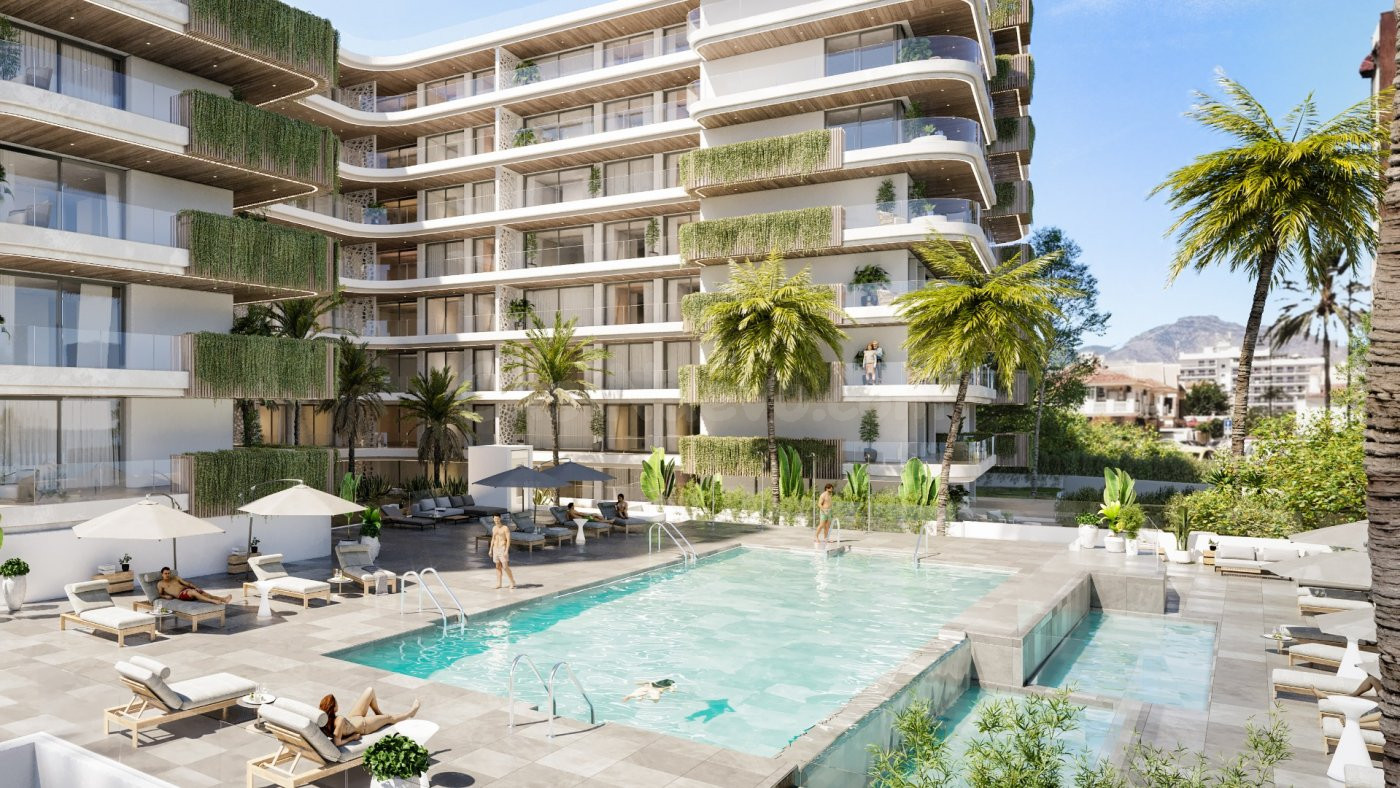 PISO DE 2 DORMITORIOS, 2 BAÑOS, TERRAZA EN RESIDENCIAL DE LUJO. FUENGIROLA