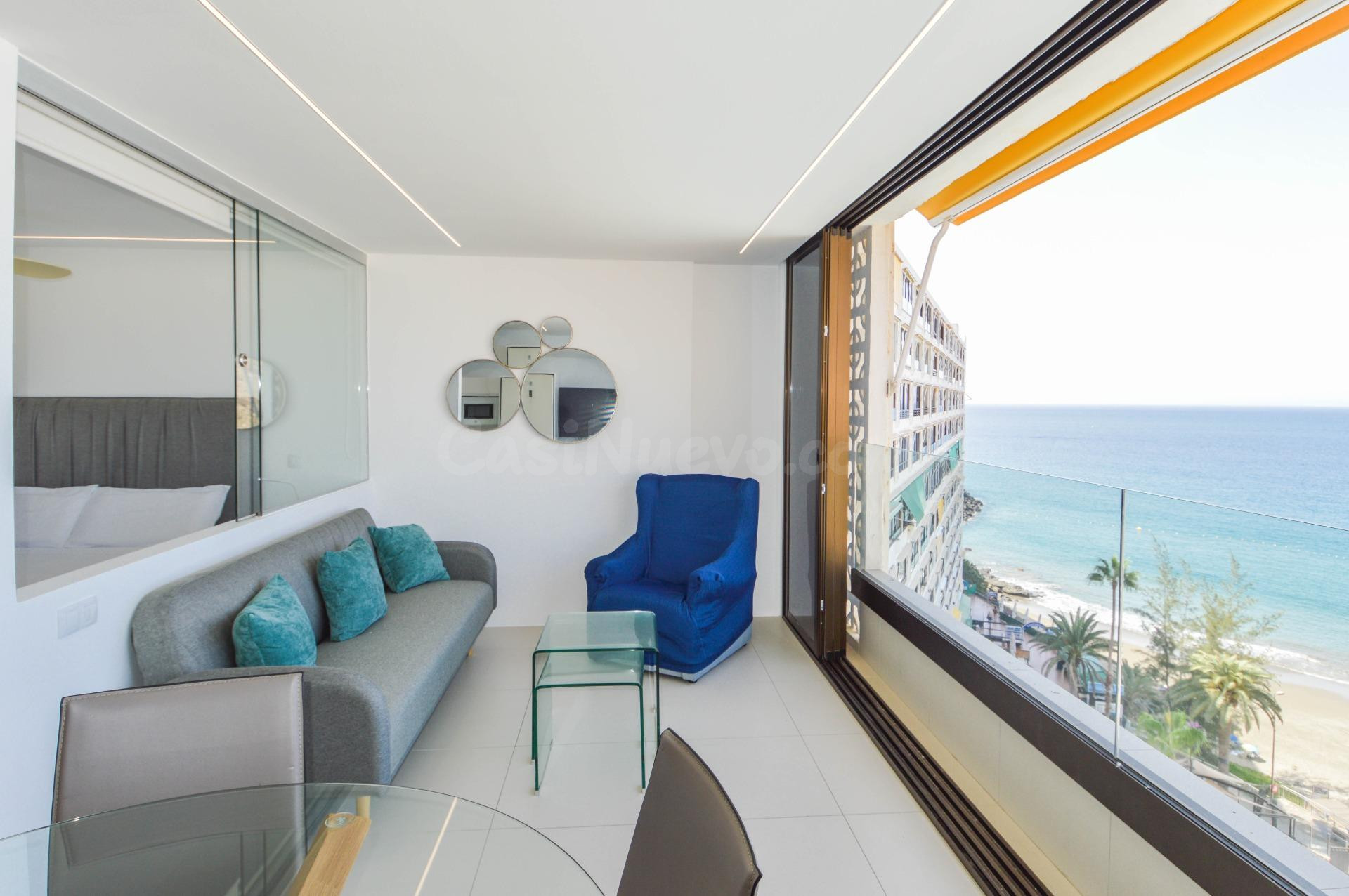 Vistas panorámicas al mar: Joya de diseño reformada en prime - foto 3