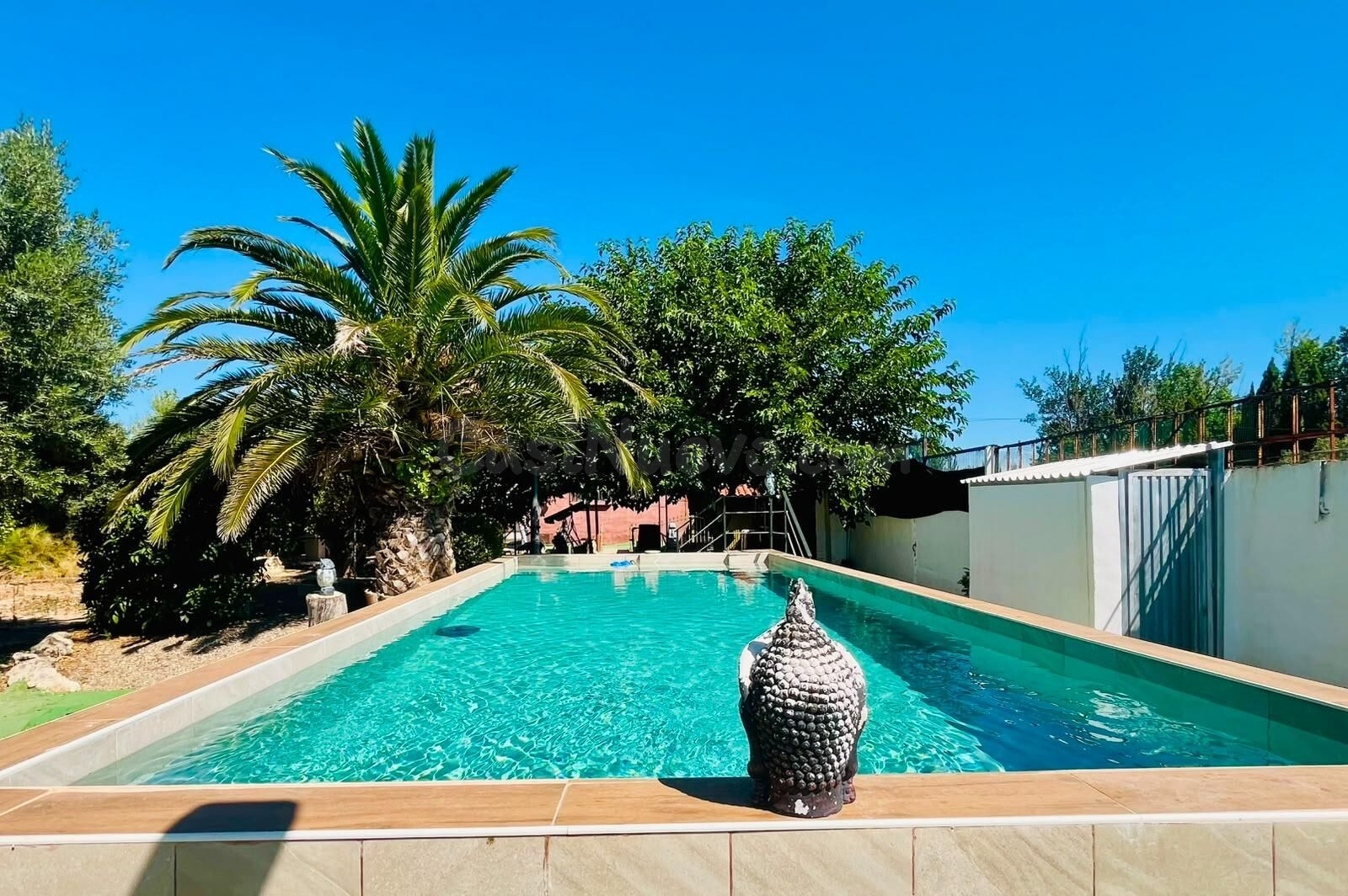 Finca rústica con piscina en Cabanillas