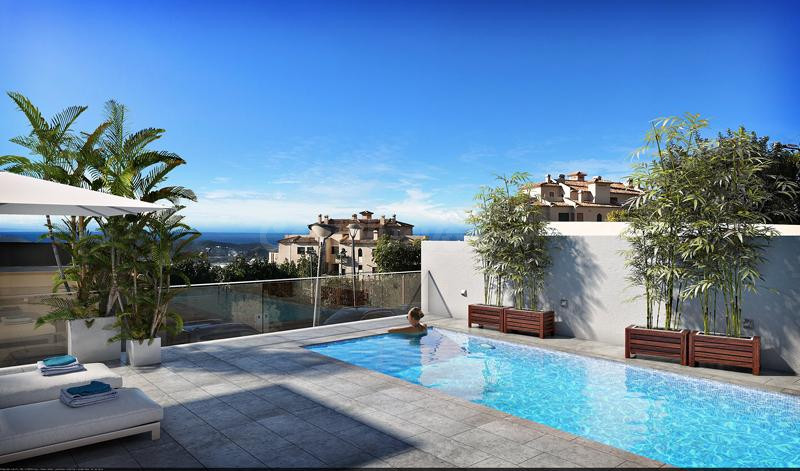 Villa moderna con vistas al mar en Sierra Cortina