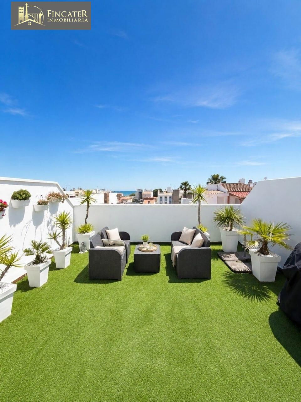 ÁTICO DÚPLEX CON GRAN TERRAZA Y VISTAS EL MAR/GARAJE INCLUIDO