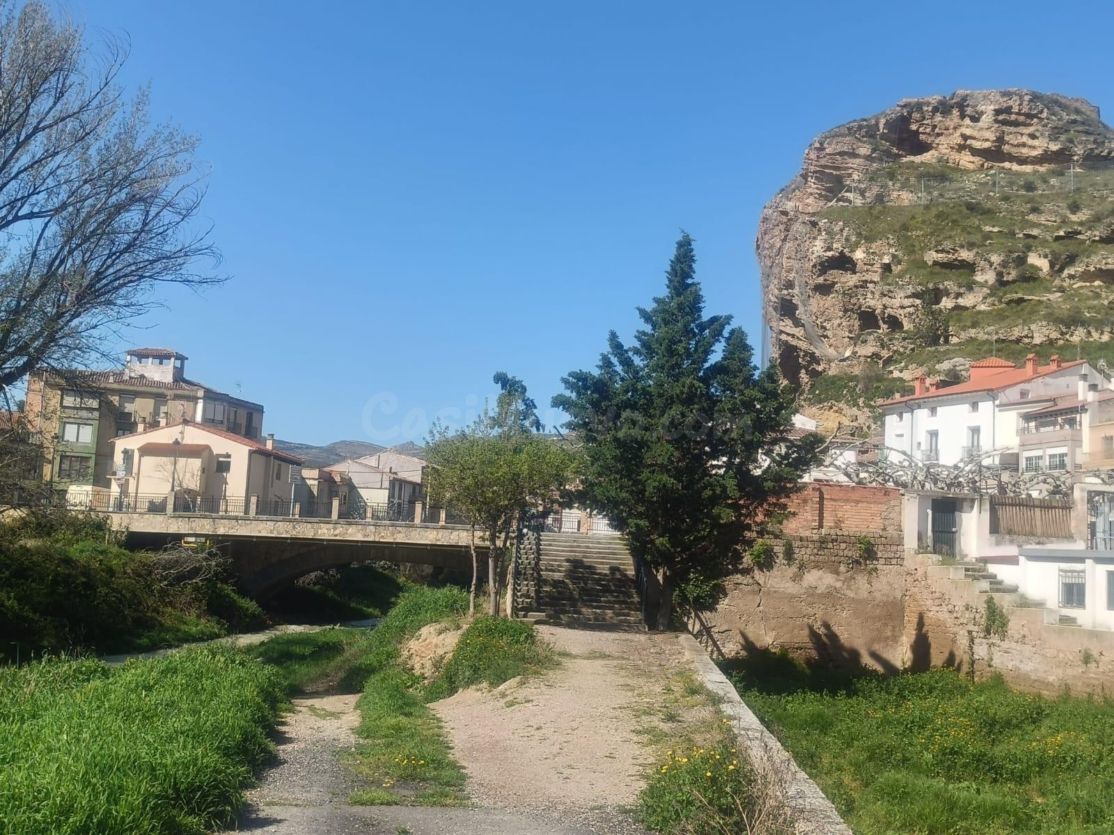 Venta Casa, Cervera del Rio Alhama- Rioja Sur, terraza, terreno, vistas