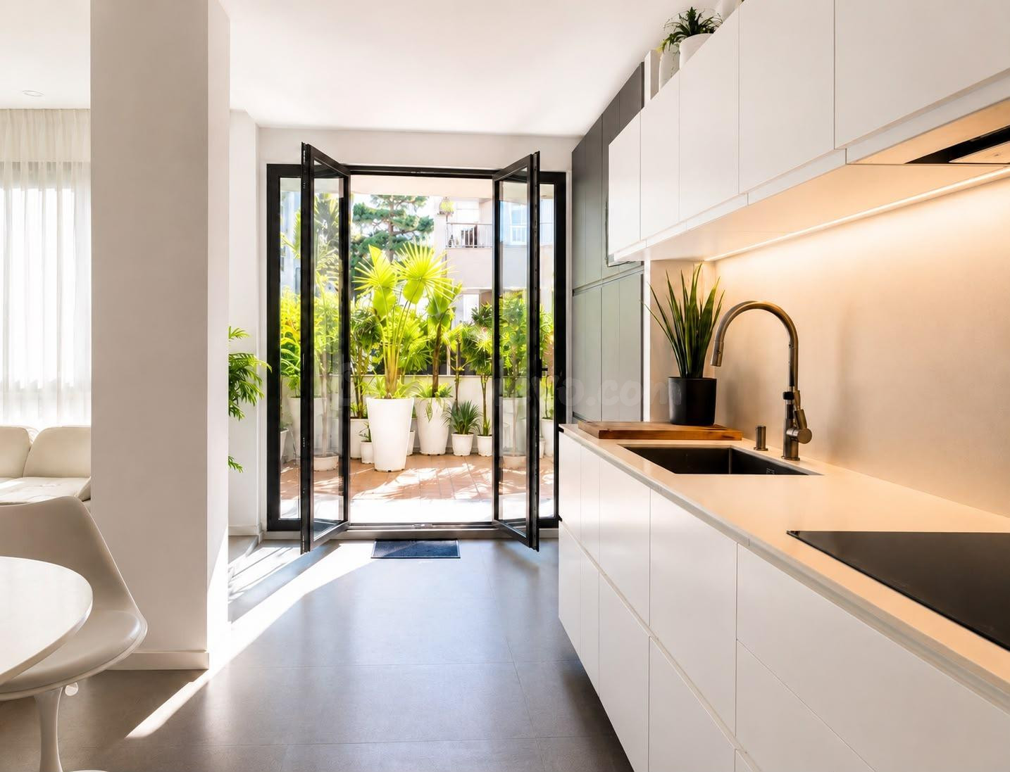 LUZ, DISEÑO Y 135 M2 DE TERRAZA A POCOS PASOS DEL MAR.